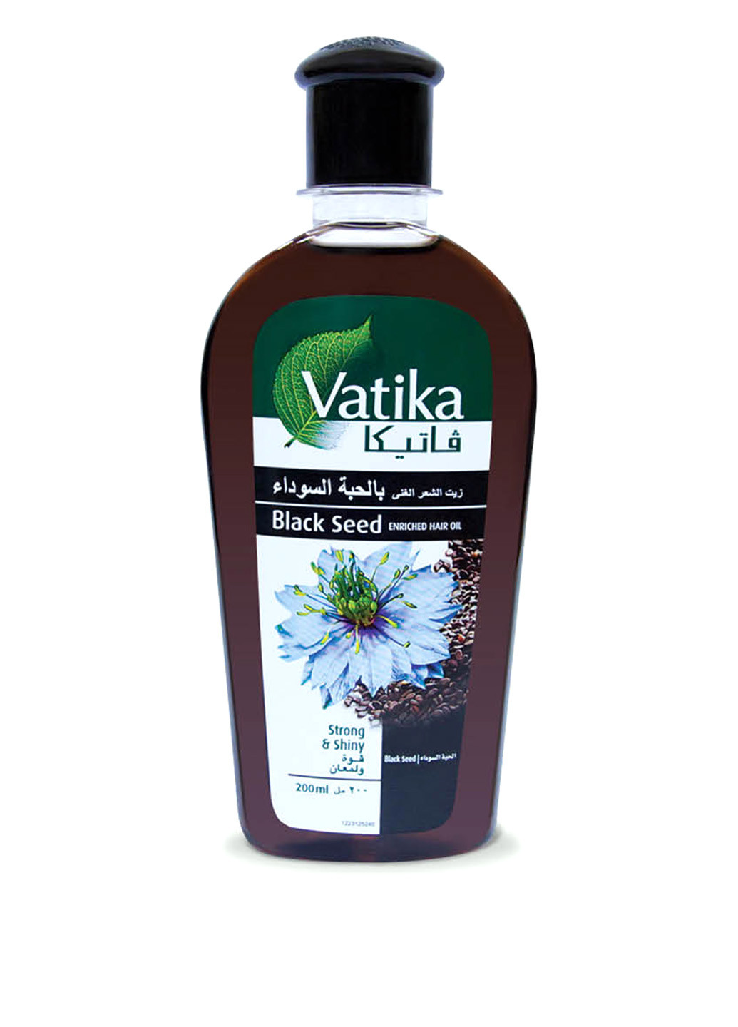 Масло для волосся збагачене чорним кмином VATIKA 200 мл Dabur (16880250)