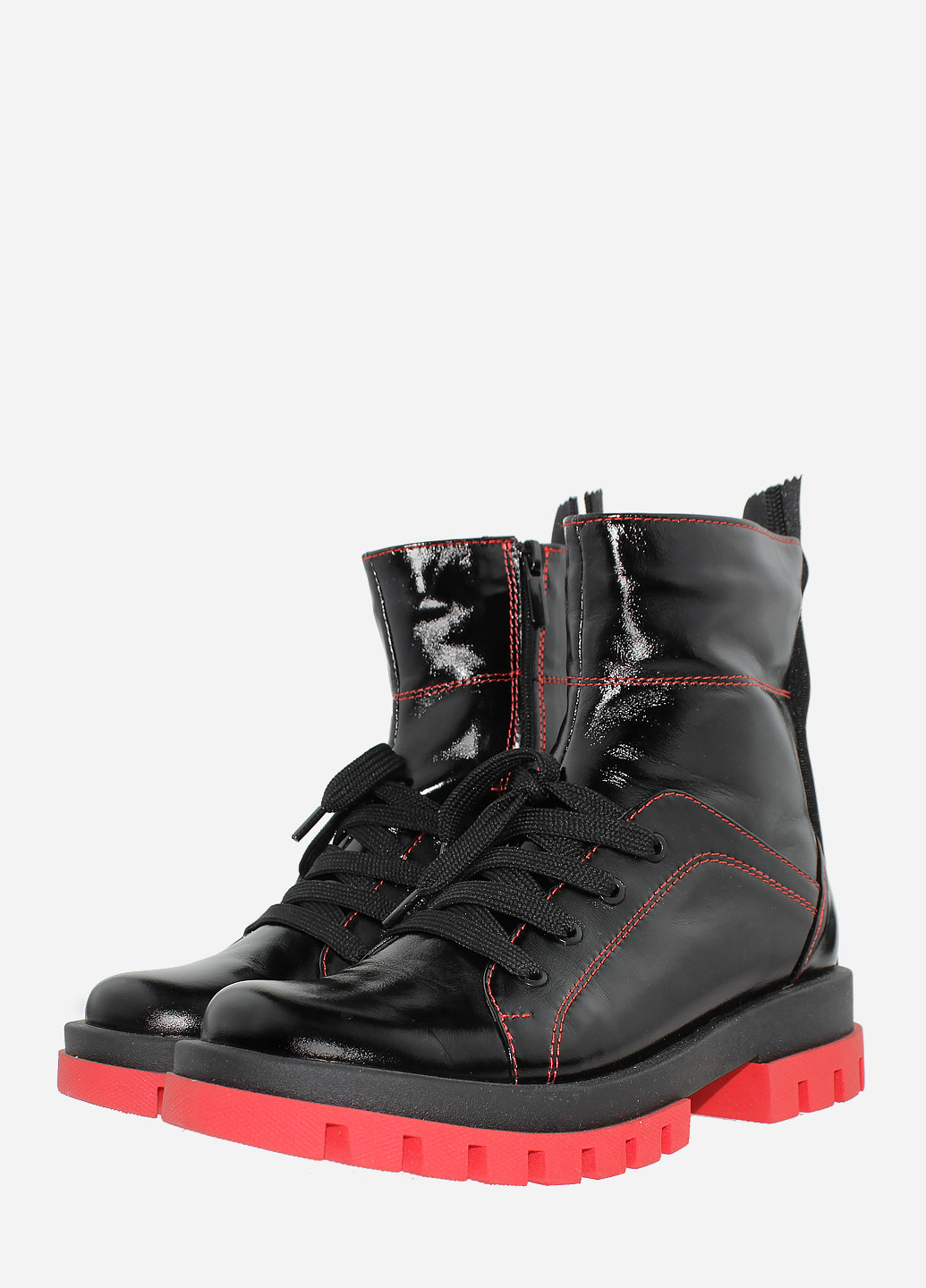 Осенние ботинки rs01250 черный Saurini