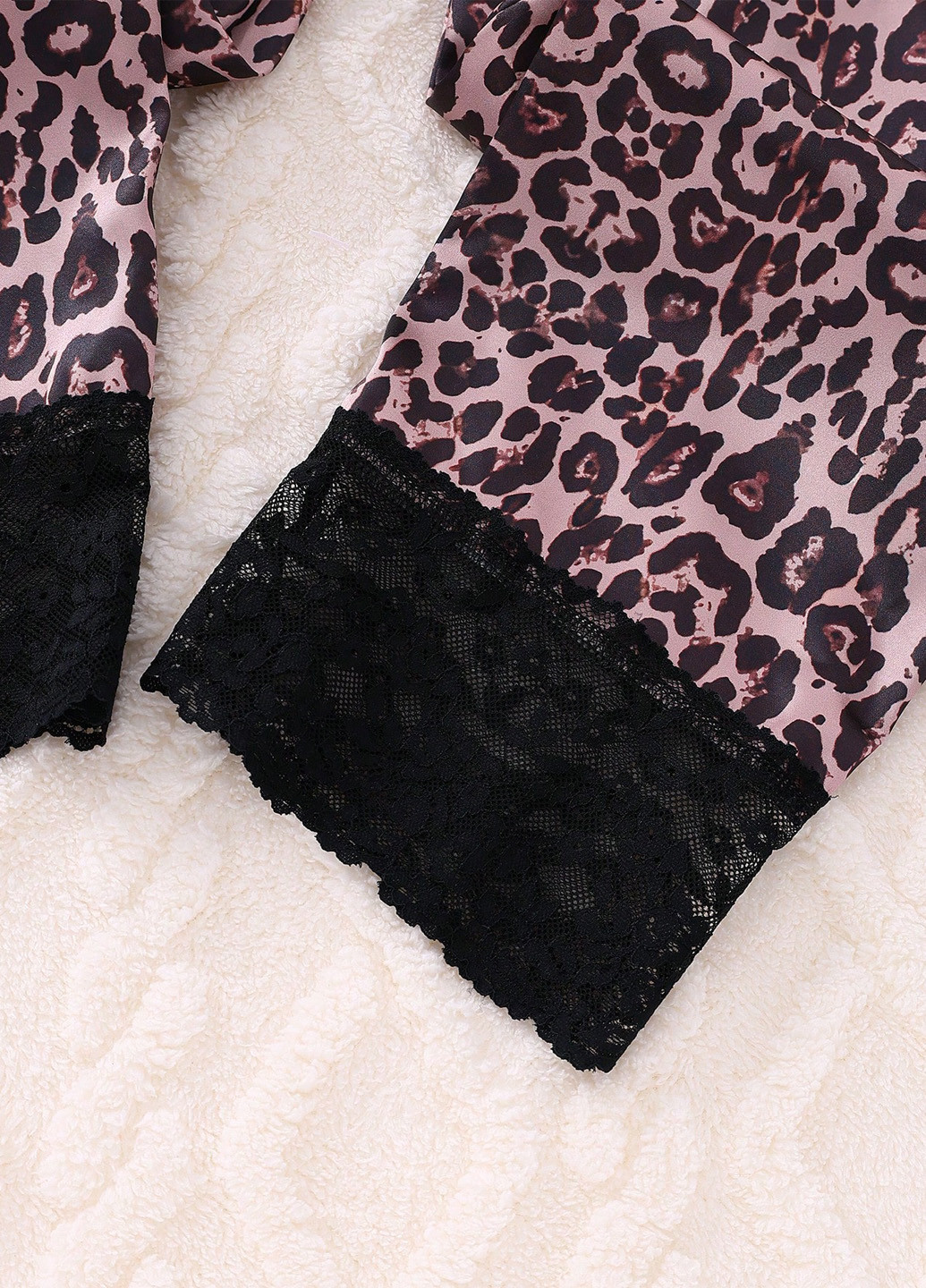 Черная всесезон пижама (топ, брюки) топ + брюки SHEIN