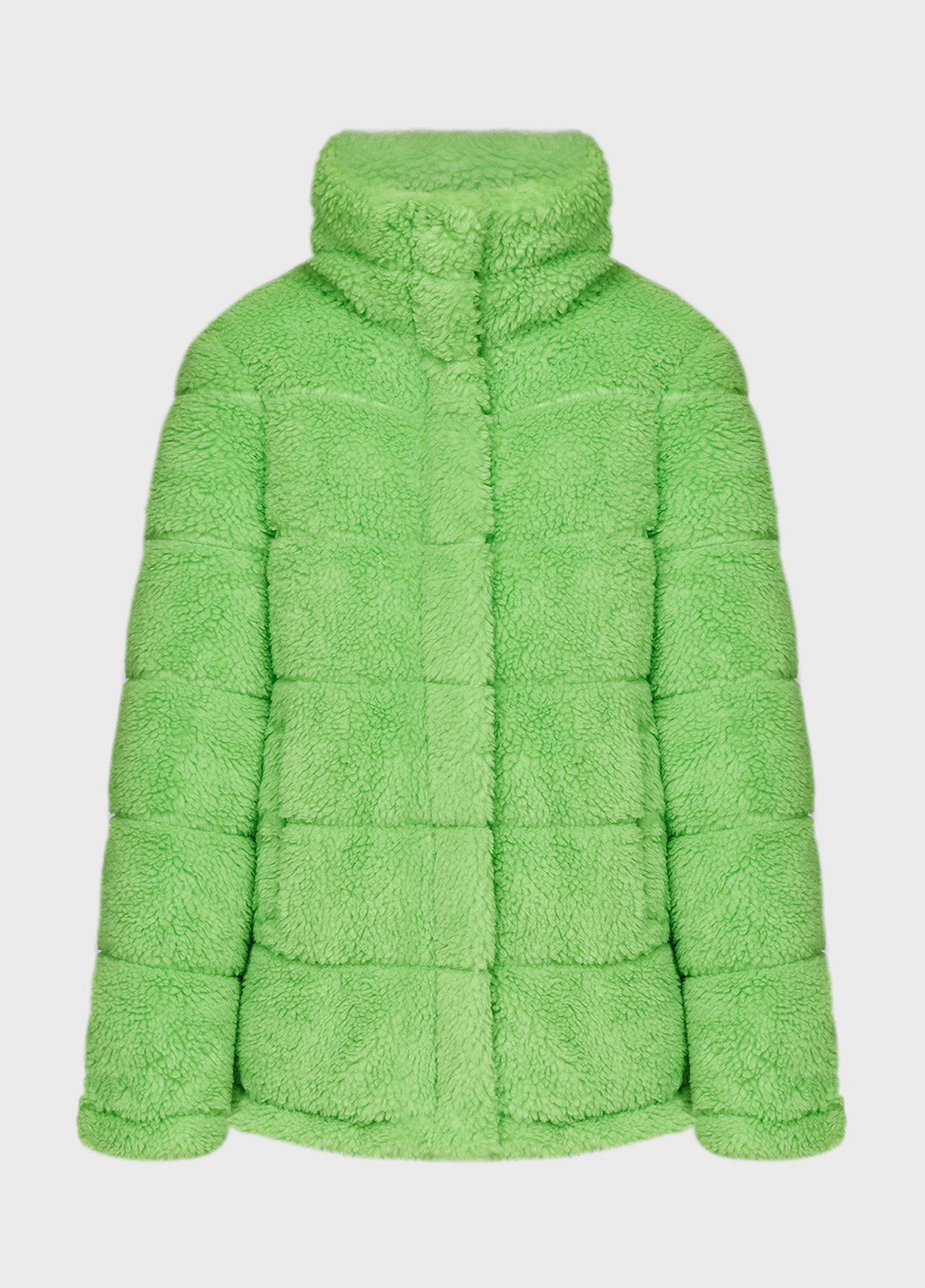 Зеленая зимняя куртка двусторонняя Replay