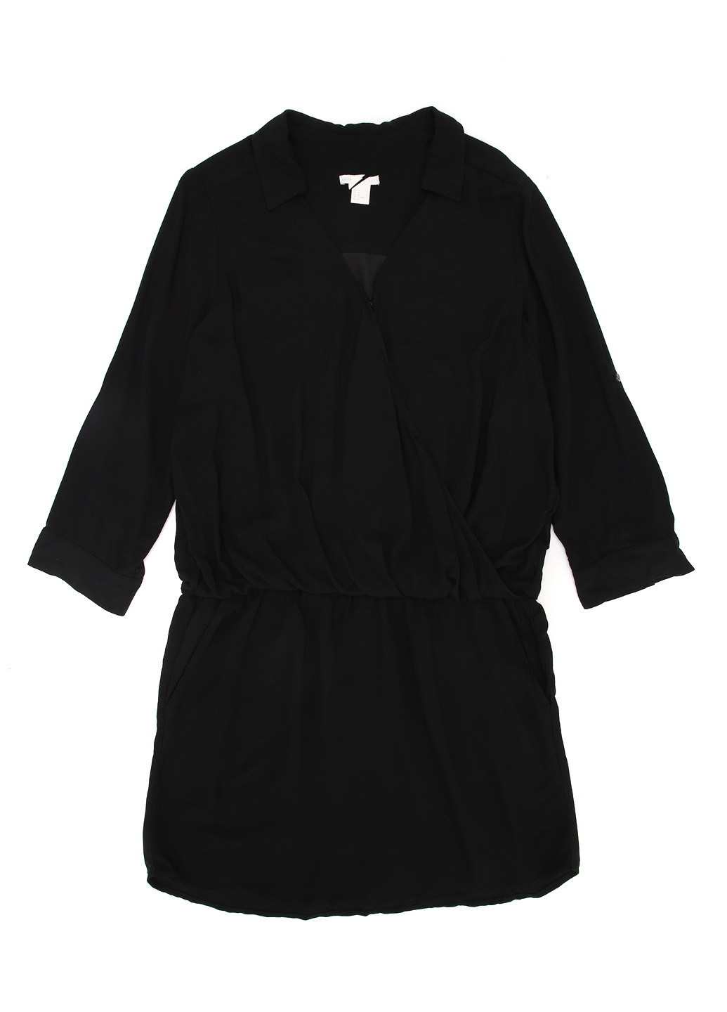 Чорна кежуал сукня для годуючих H&M однотонна
