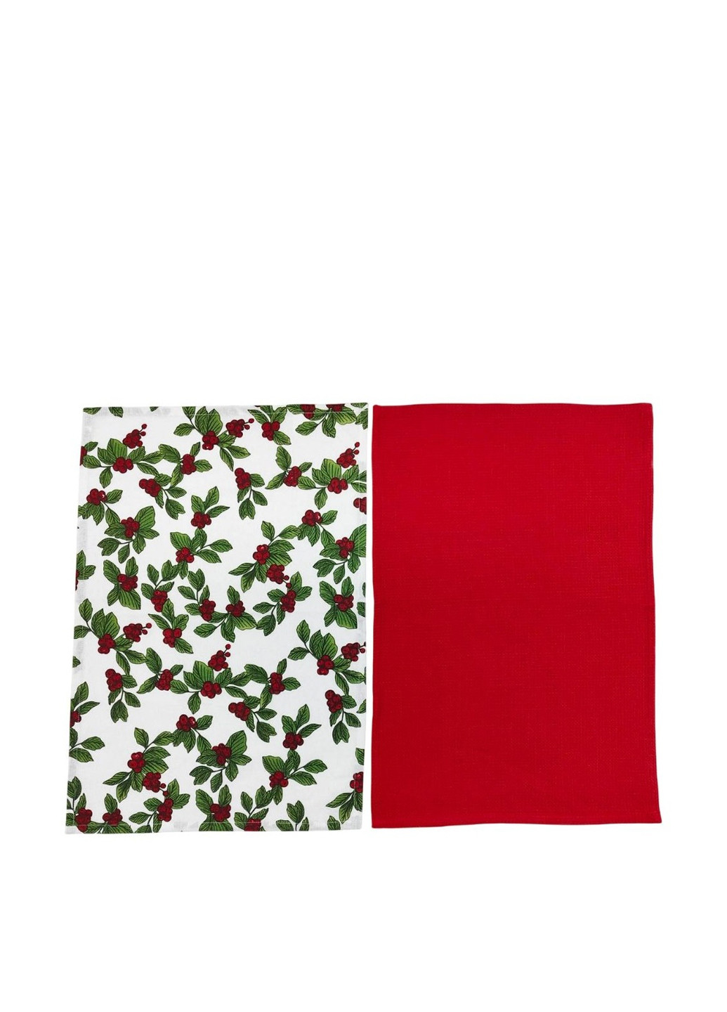 Рушник (2 шт.), 40х60 см Soho малюнок червоний