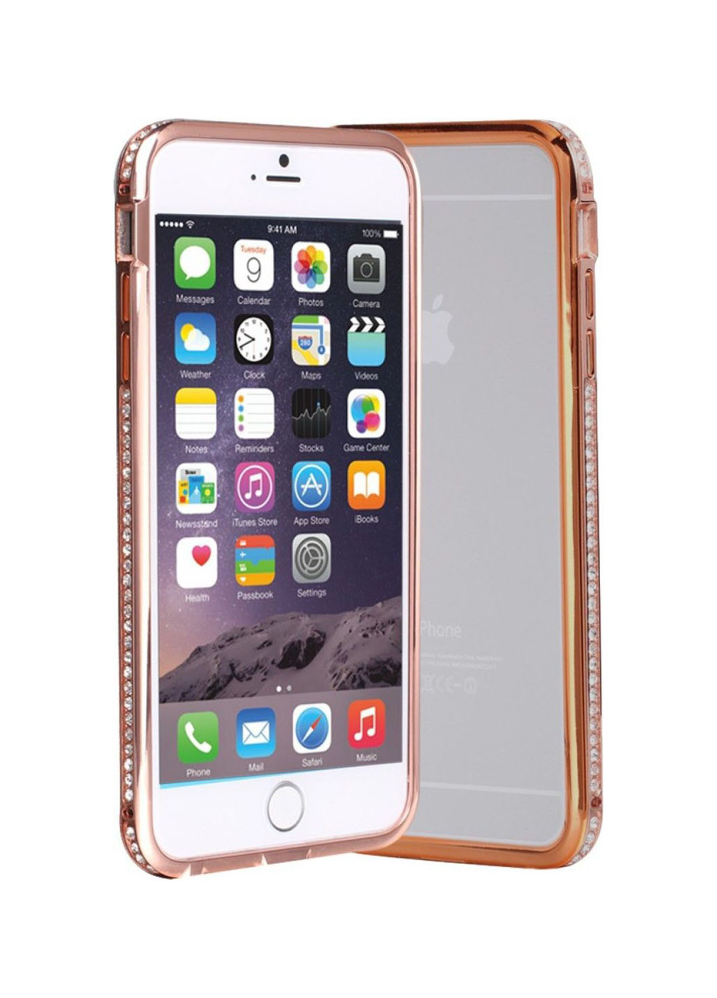 Бампер SG03 Metal Bumper iPhone 6 Rose Gold Shengo (231520939)