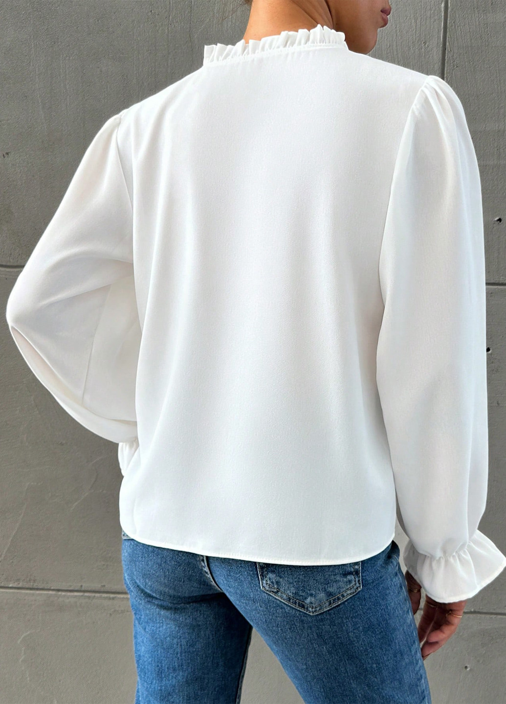 Біла блуза SHEIN