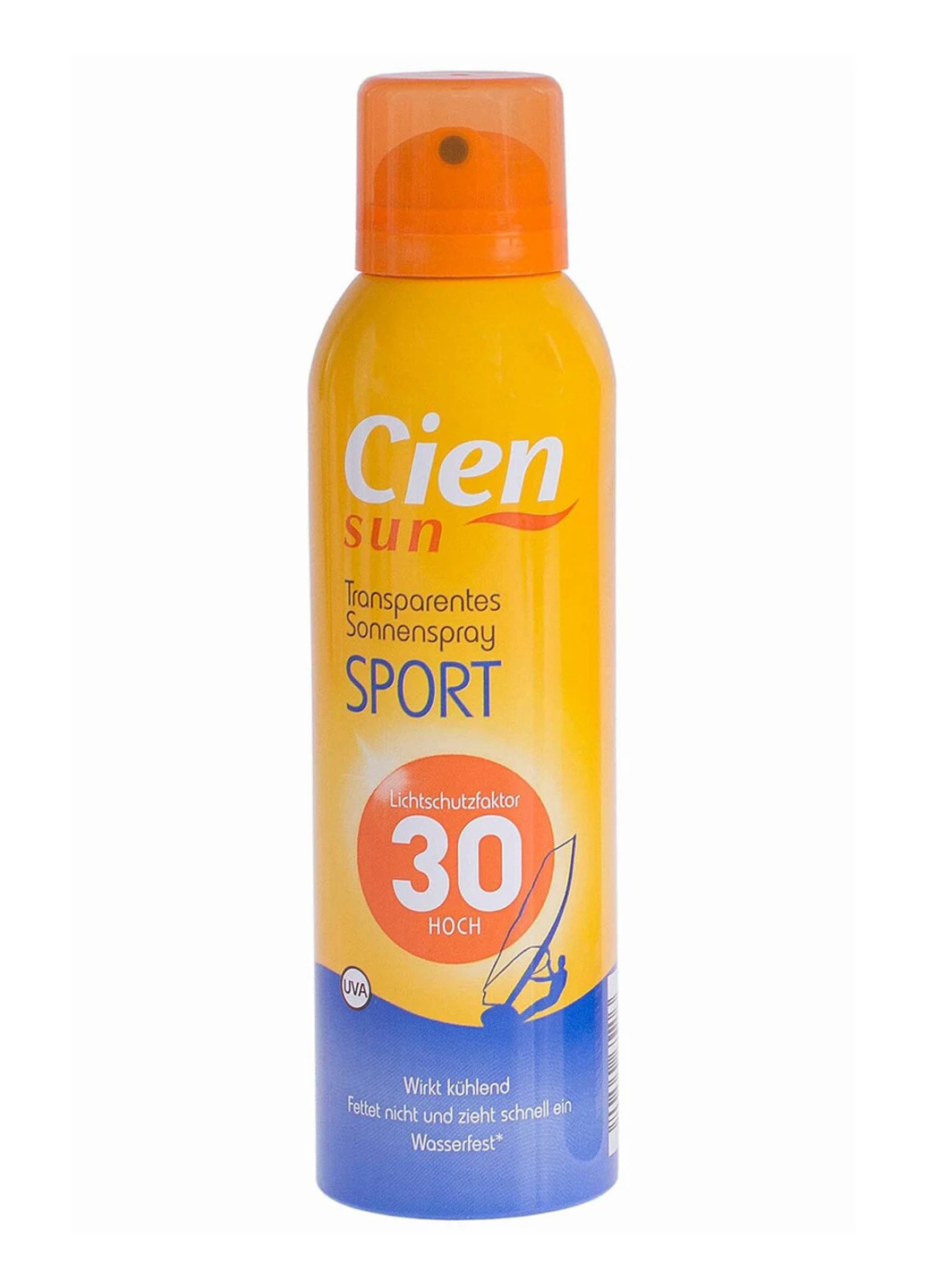 Сонцезахисний спрей прозорий Sport SPF30 200 мл Cien (230567519)