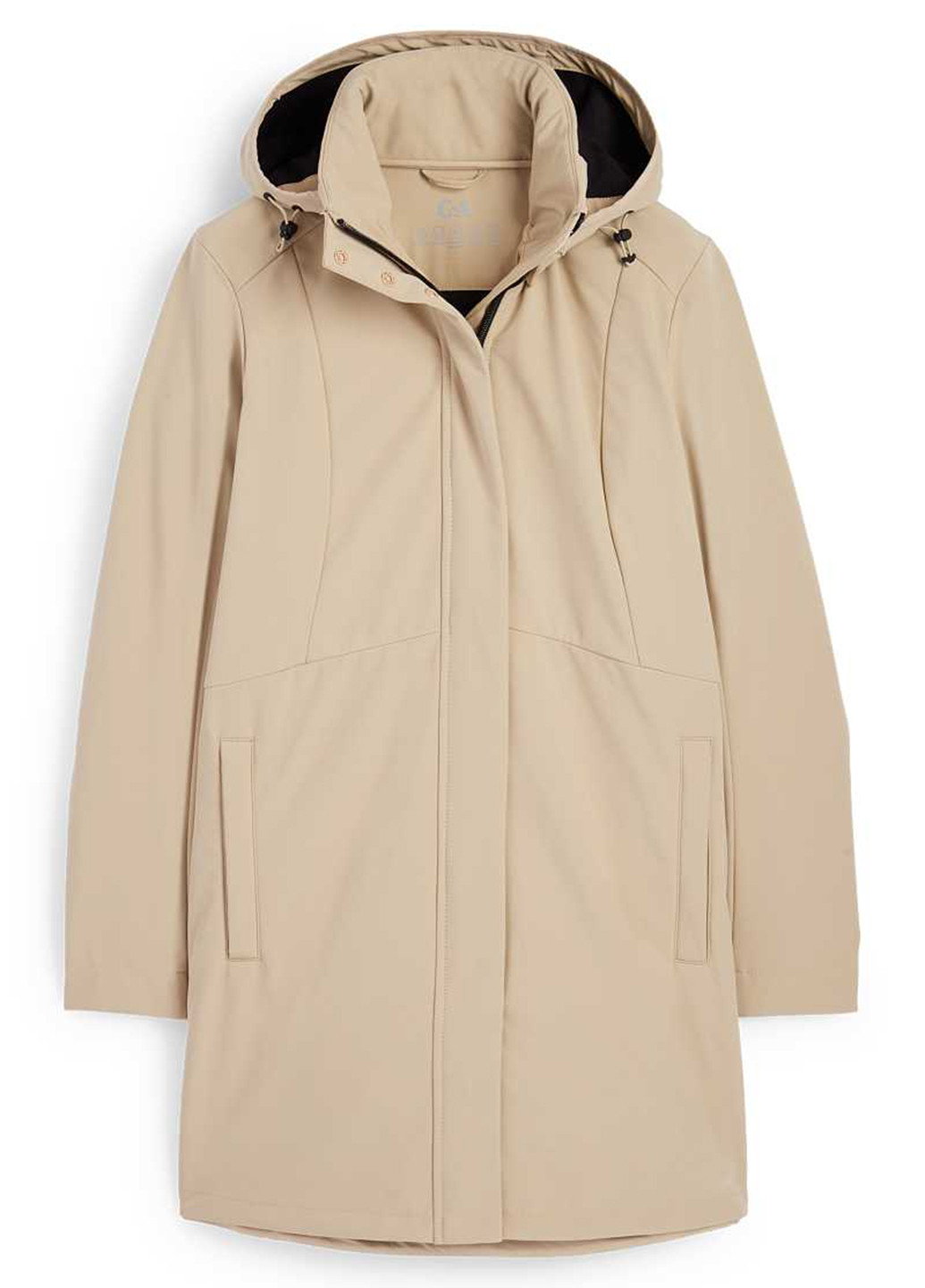 Бежевая демисезонная куртка C&A