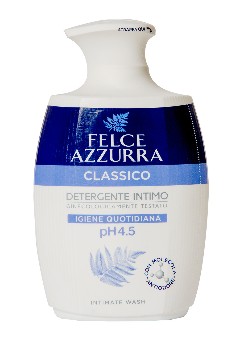 Мило для інтимної гігієни CLASSICO 250 мл Felce Azzurra (215233136)