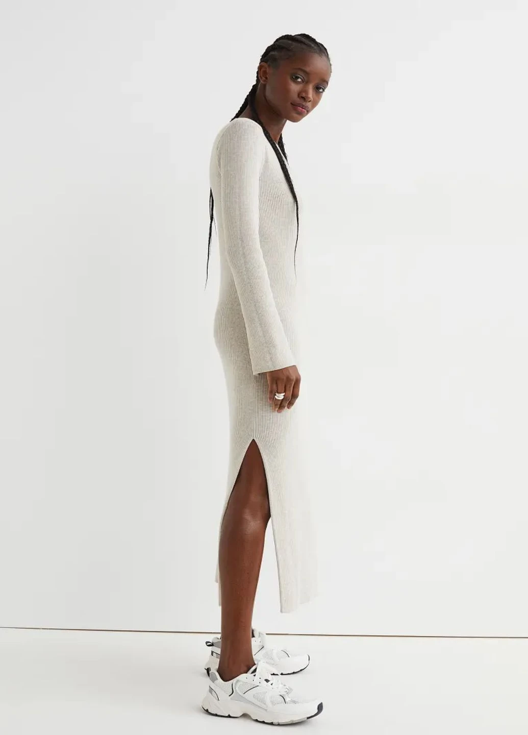 Бежева сукня H&M
