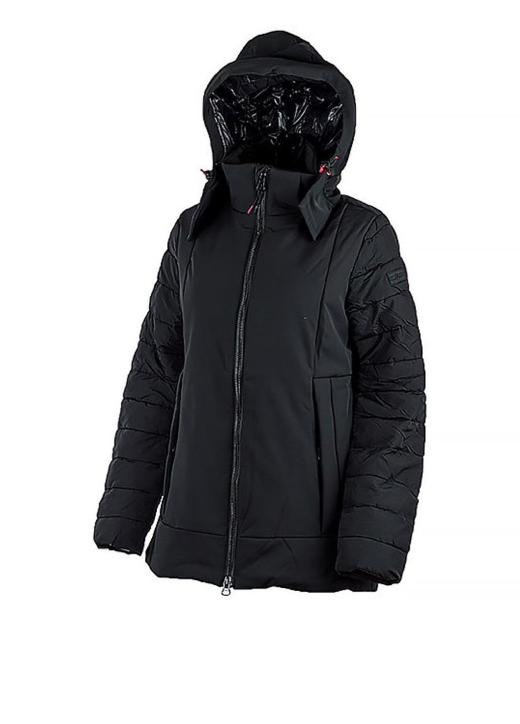 Черная демисезонная куртка 32k1526-u423 CMP CMP