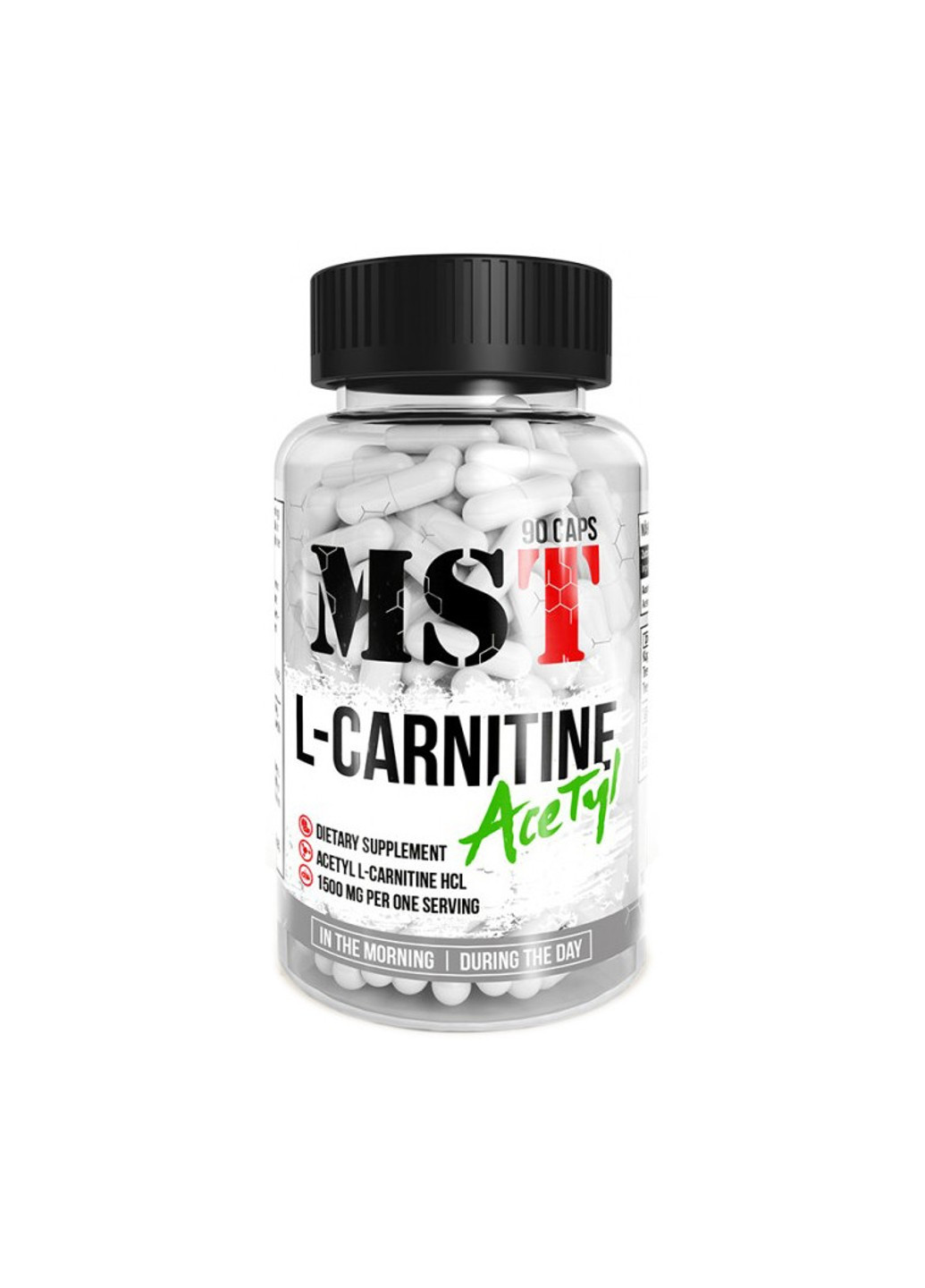 Л-карнітин L-Carnitine Acetyl (90 caps) МСТ MST (255362959)