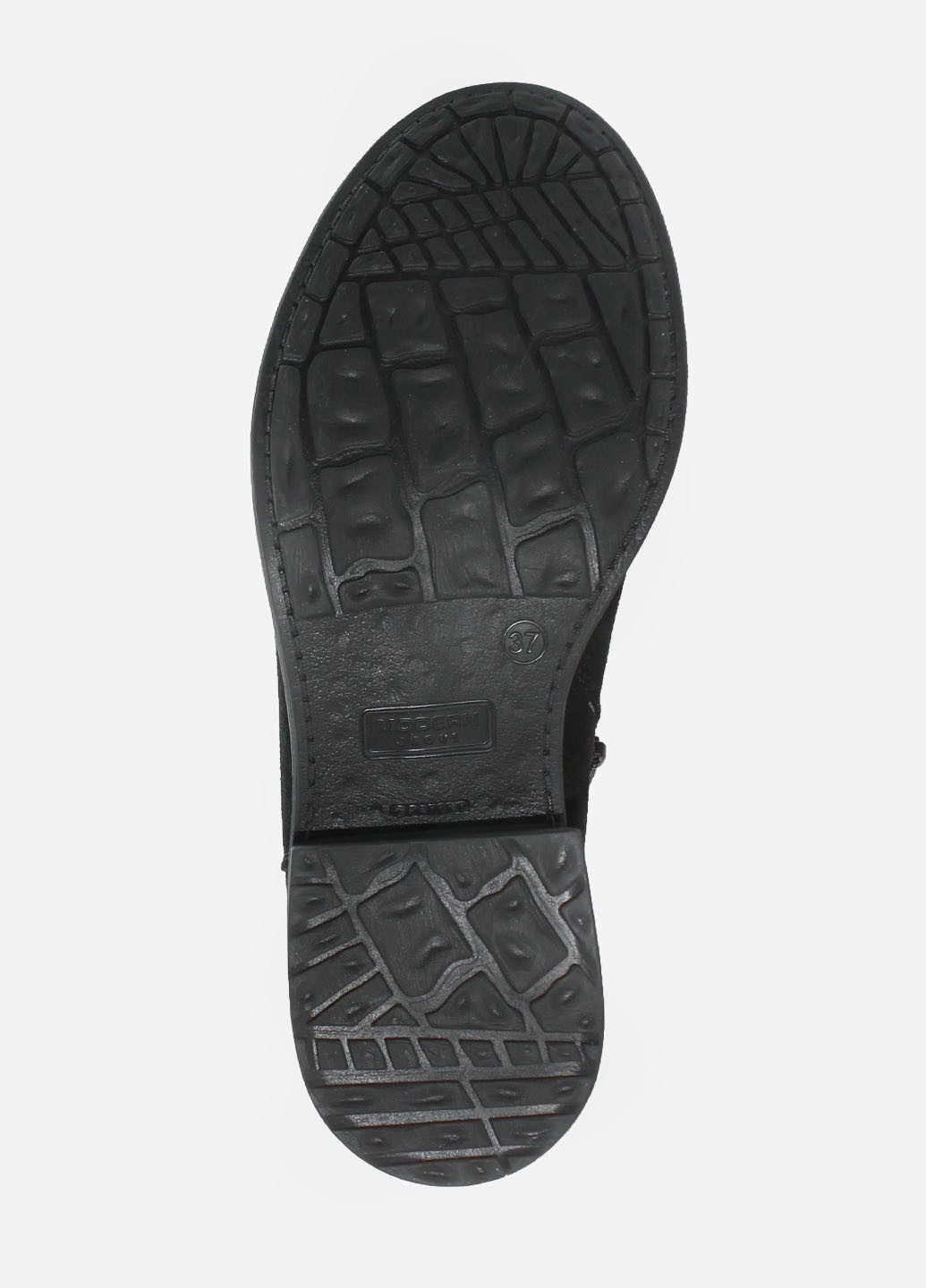 Зимние ботинки ra20-72265-11 черный Alvista из натуральной замши