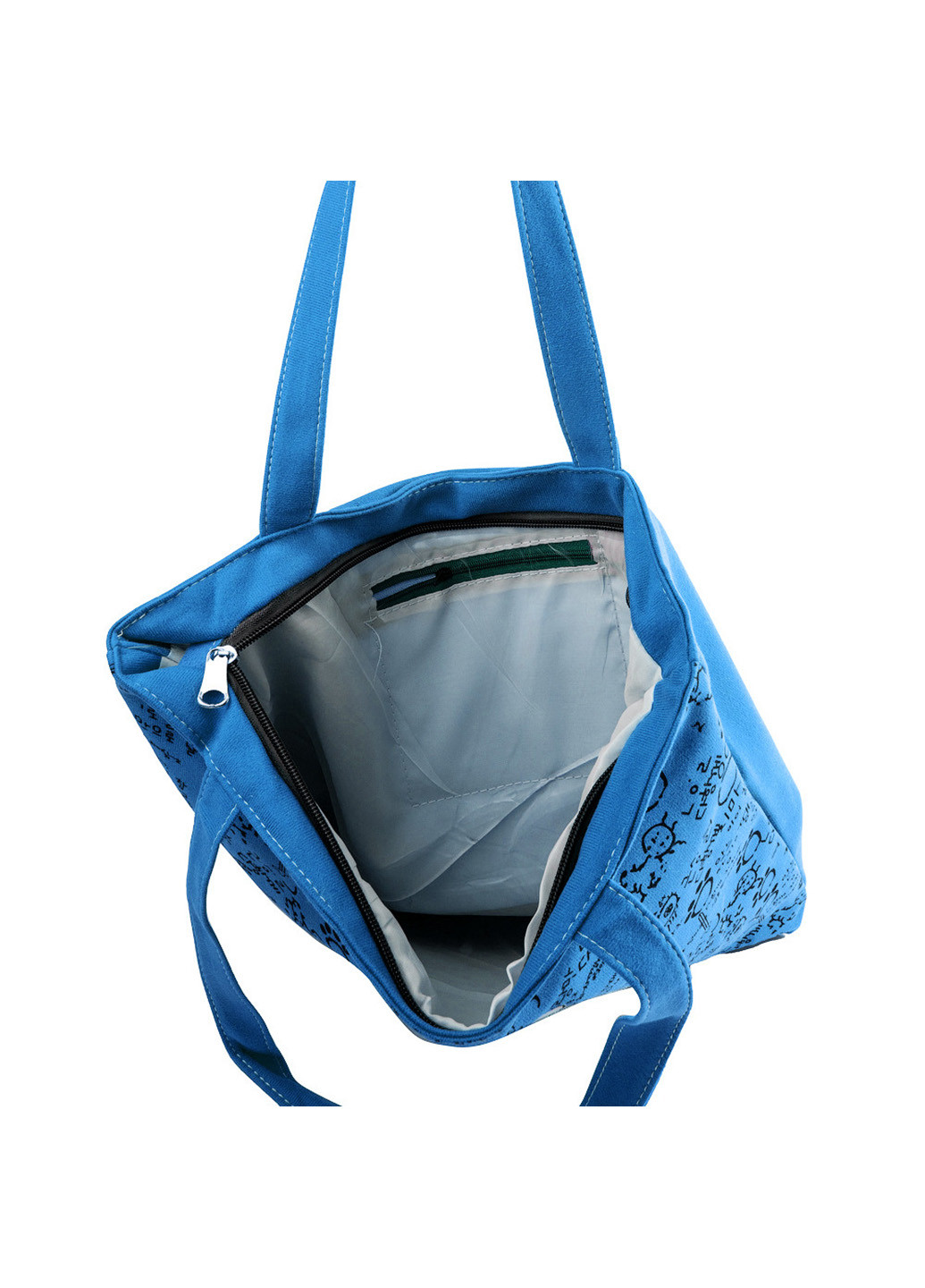 Жіноча пляжна тканинна сумка 38х39х8 см Valiria Fashion (210338635)