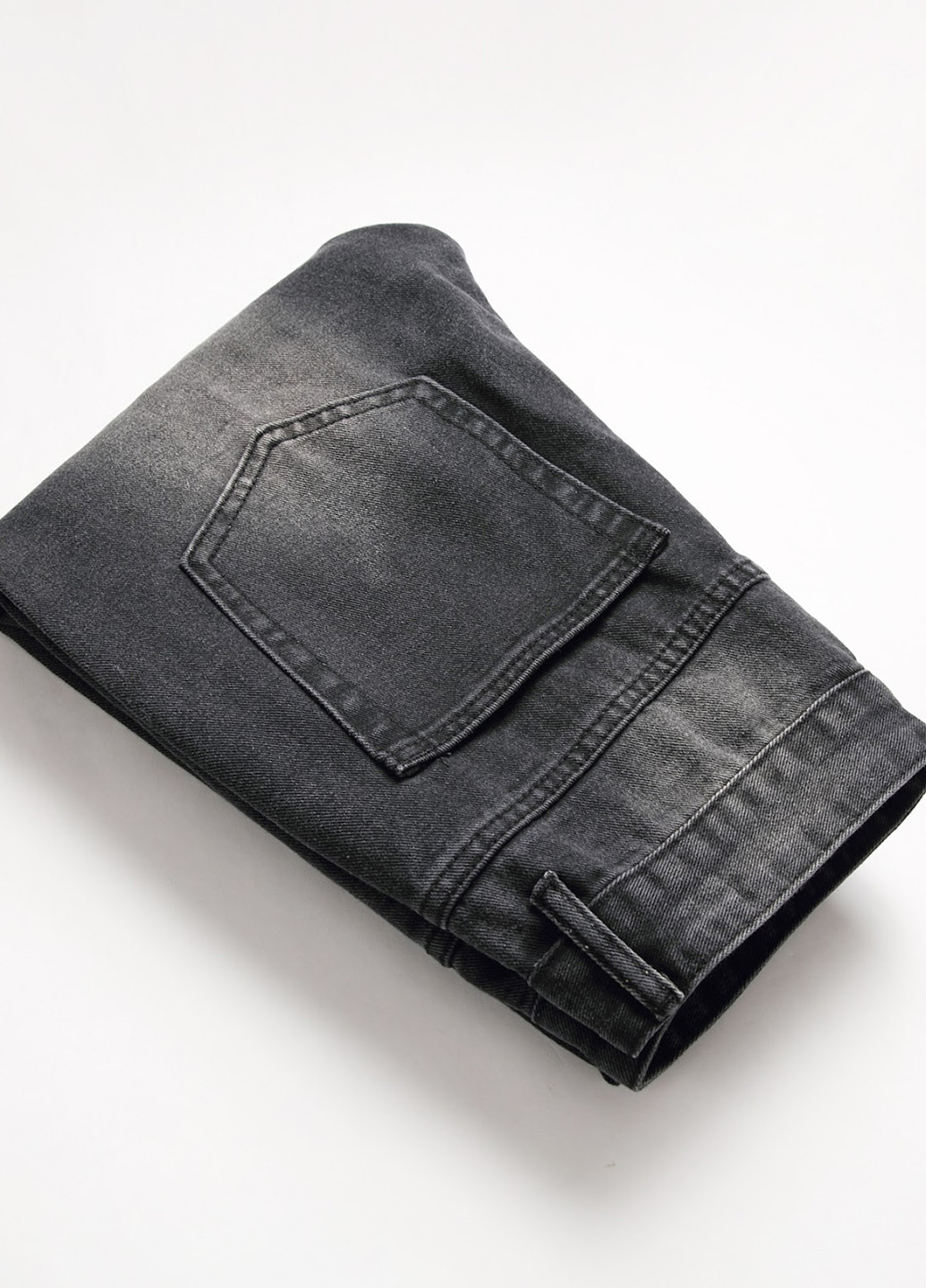 Темно-серые демисезонные слим джинсы SHEIN