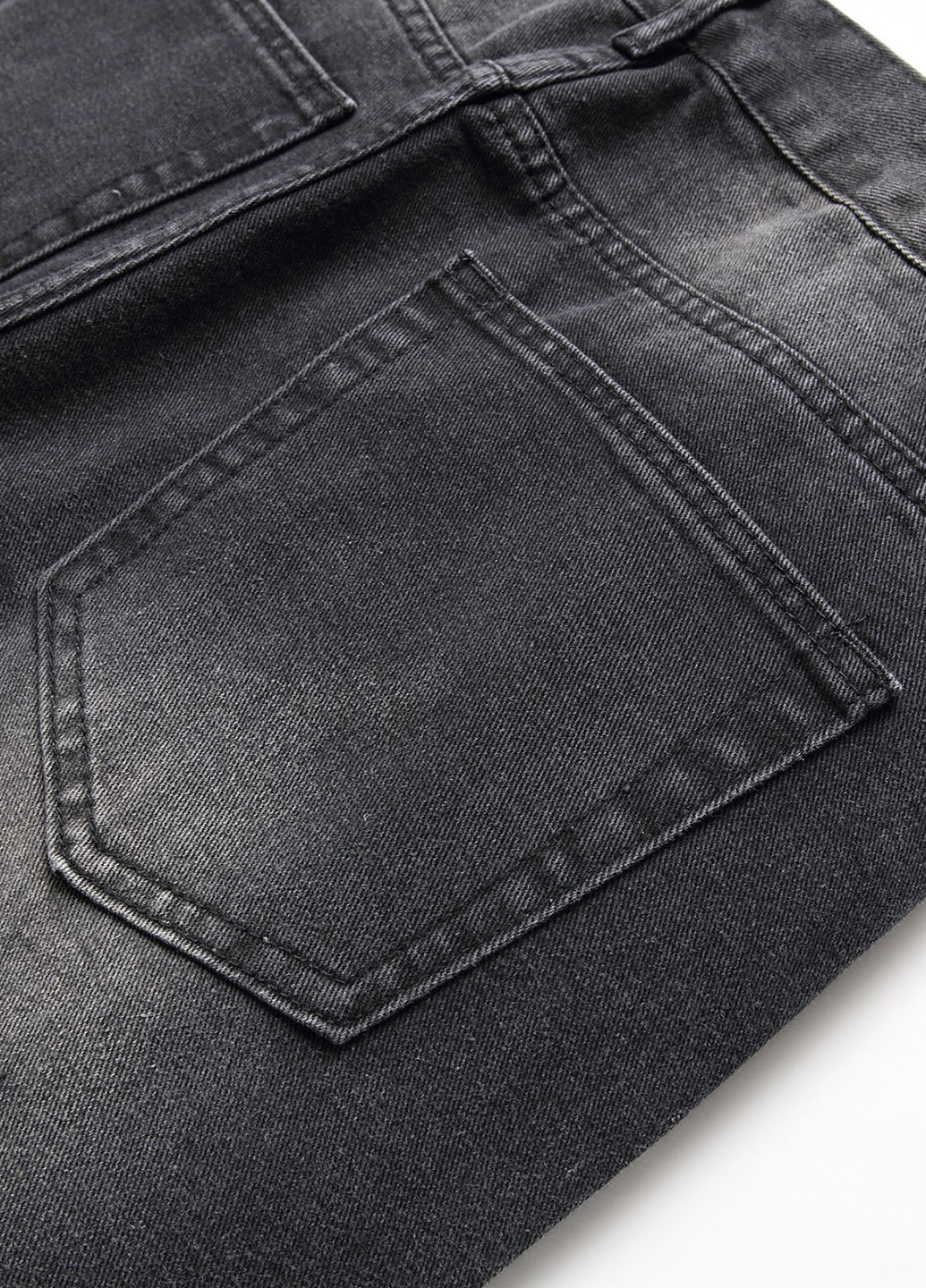 Темно-серые демисезонные слим джинсы SHEIN