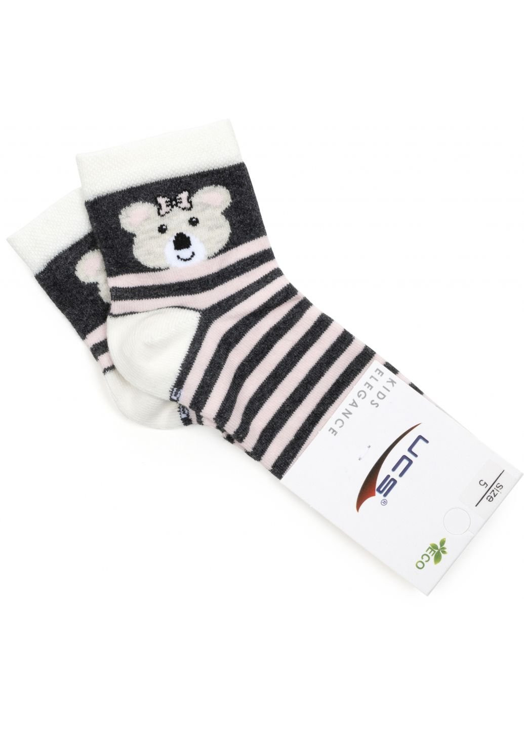 Носки в полоску (M0C0101-2119-1G-graypink) UCS SOCKS (251770846)