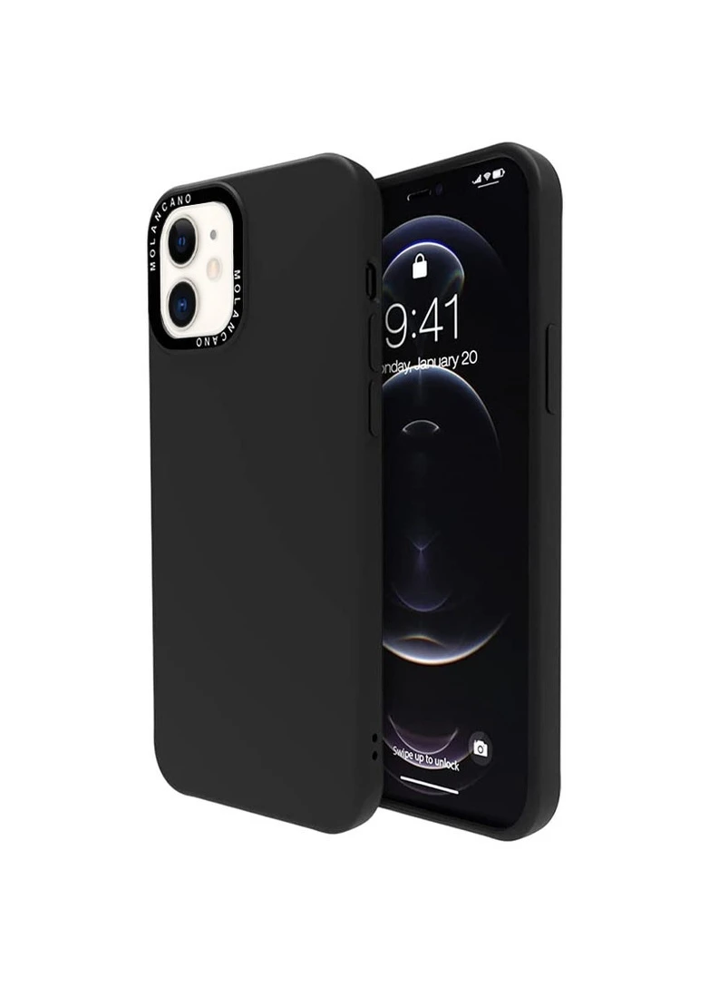 TPU чехол MIXXI для Apple iPhone 12 mini (5.4"") Черный (is_00000048898_1) Molan Cano (250500315)