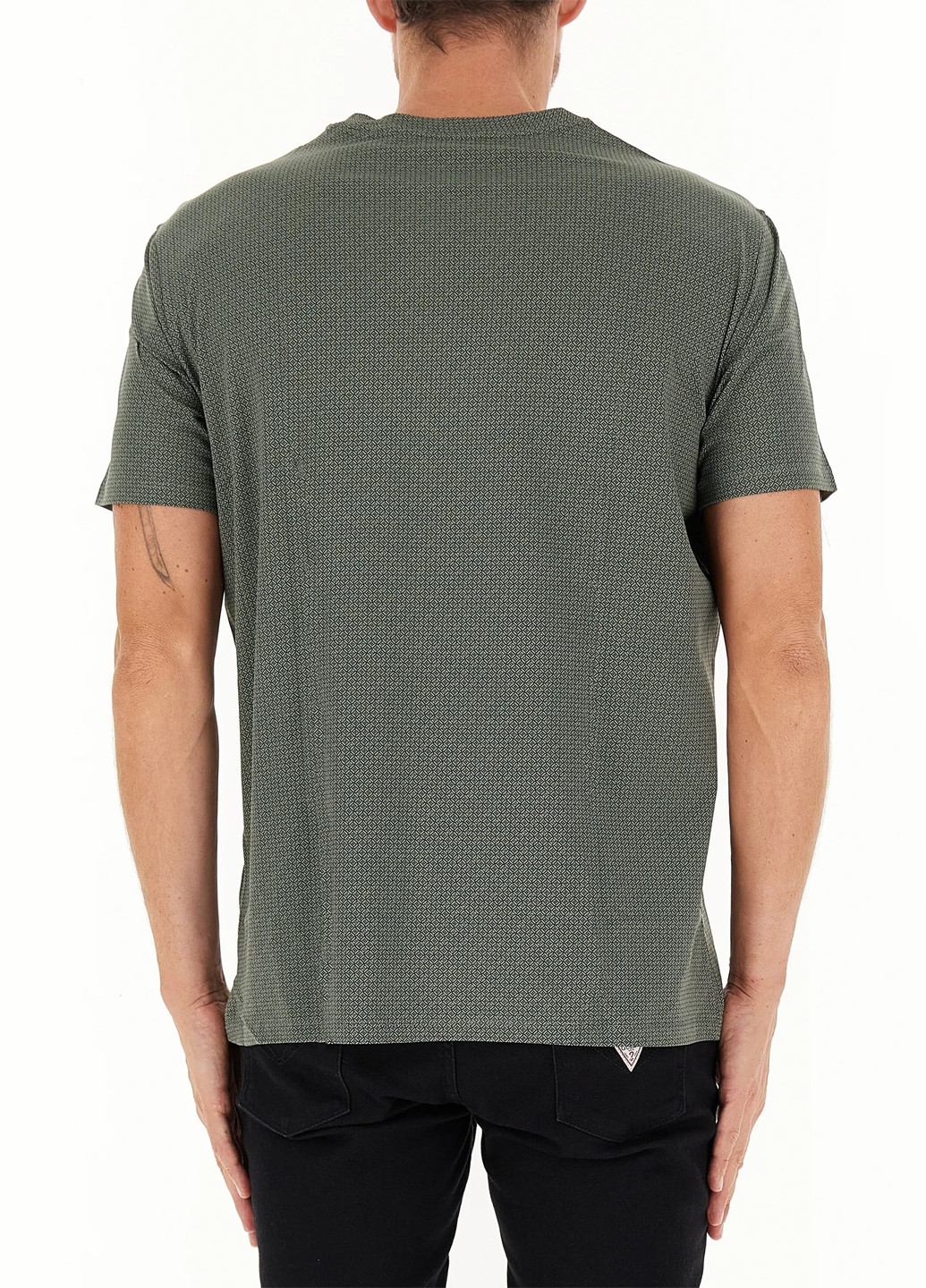 Зелена футболка Armani Exchange