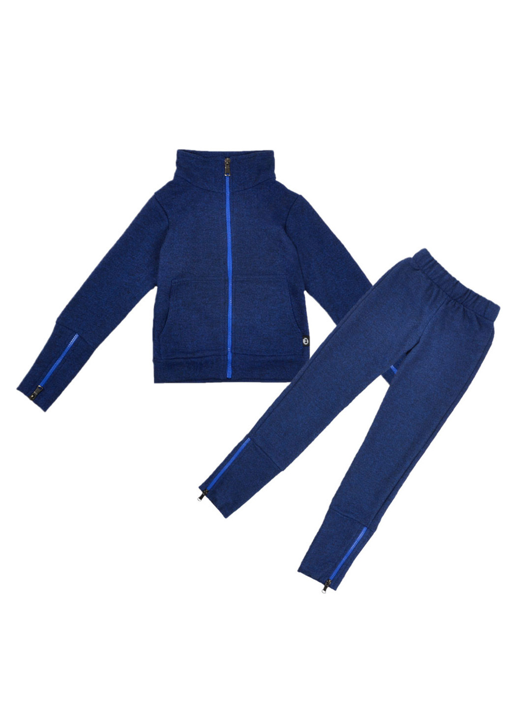 Синий демисезонный костюм (кофта, брюки) брючный Timbo