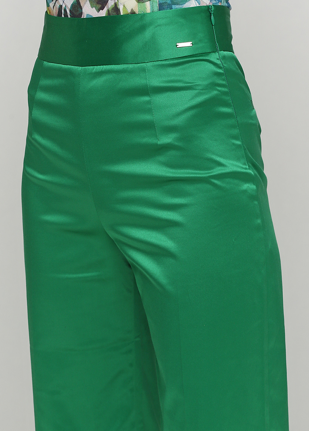Зеленые кэжуал летние прямые, кюлоты брюки Guess by Marciano