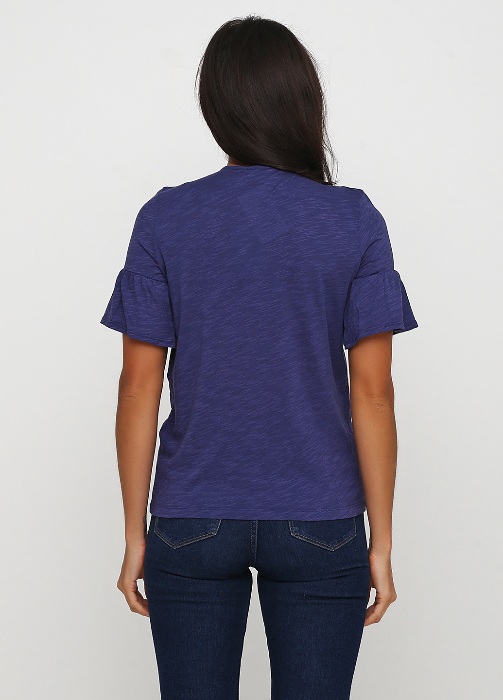 Темно-синяя летняя футболка Kookai