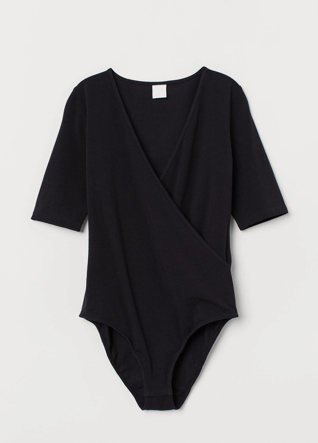 Боді,чорний, H&M Basic (255192474)