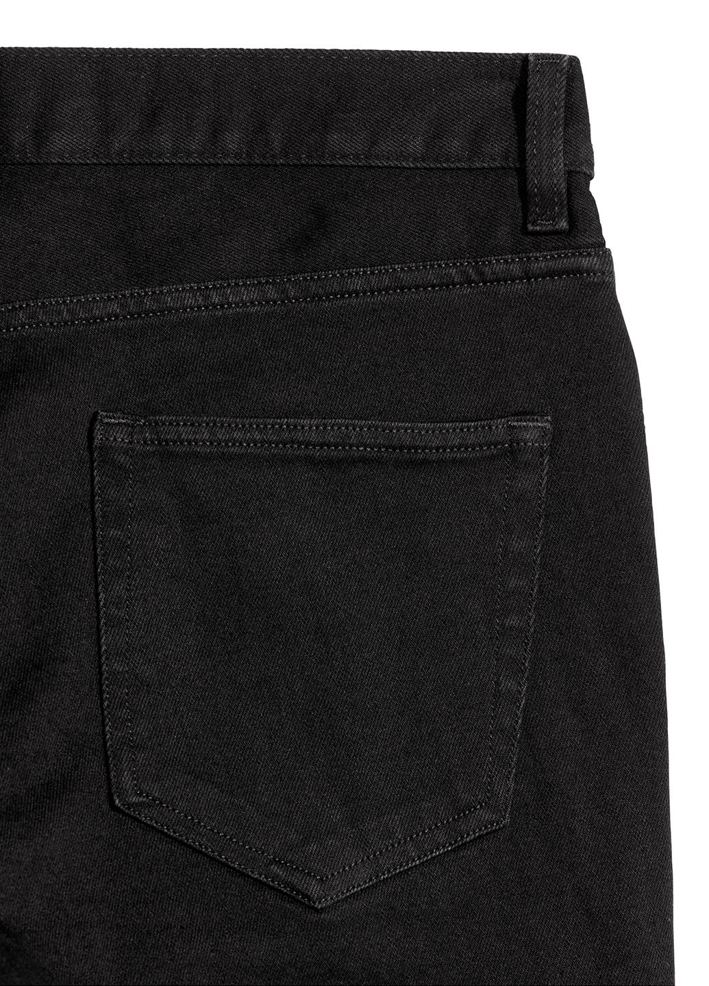 Черные демисезонные зауженные, скинни джинсы H&M