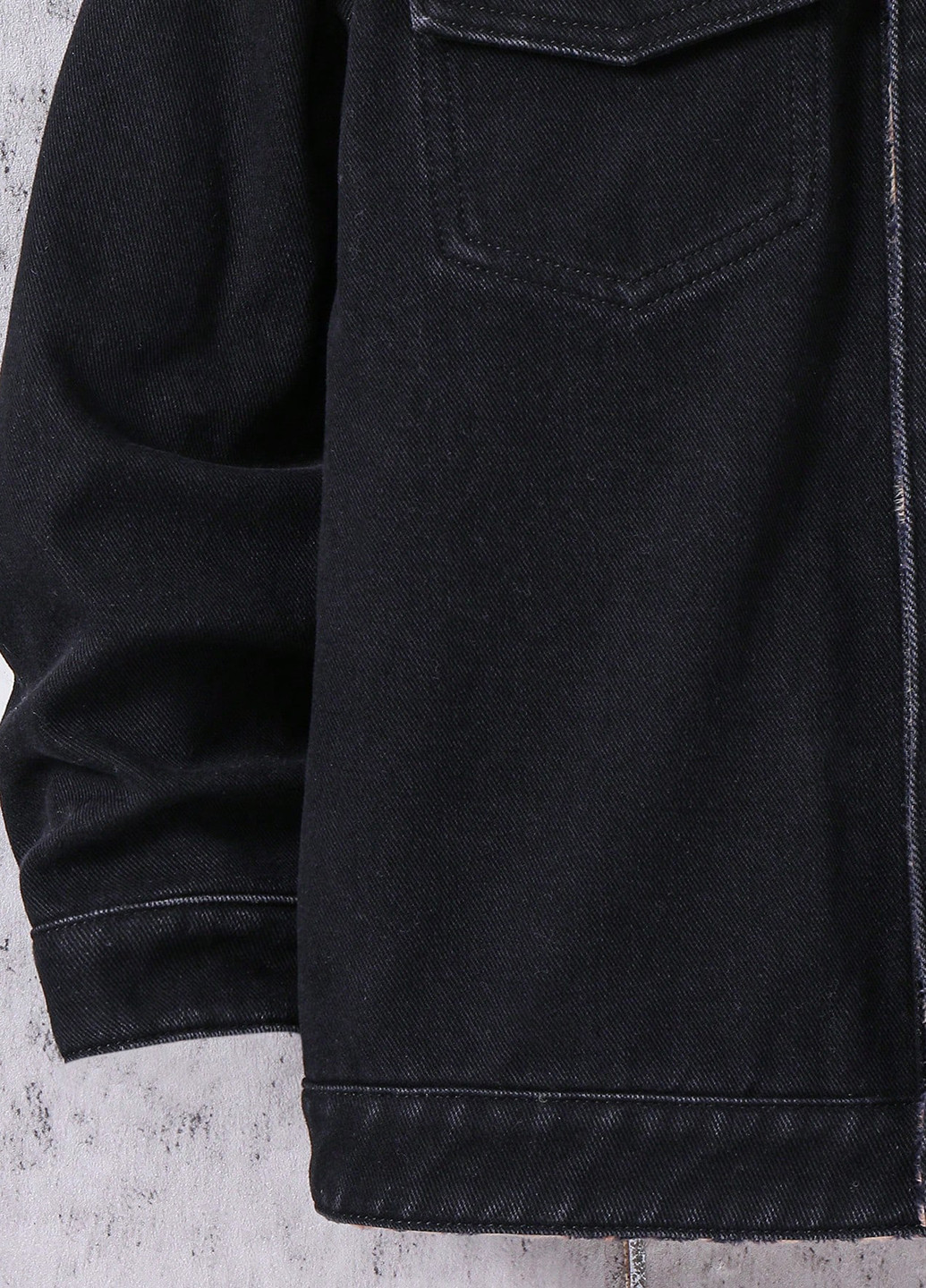 Комбінована демісезонна куртка двостороння SHEIN