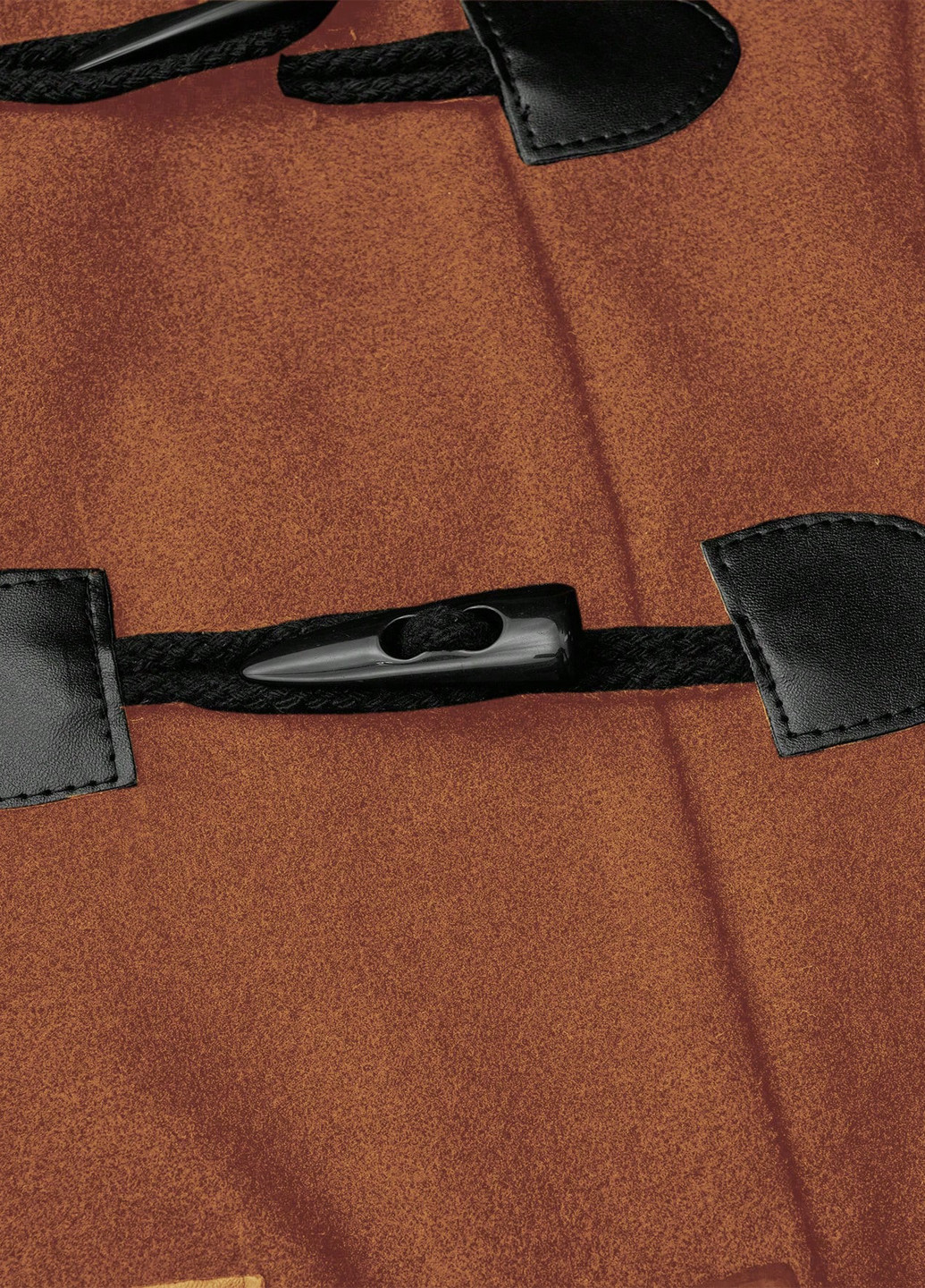 Светло-коричневое демисезонное Пальто дафлкот SHEIN