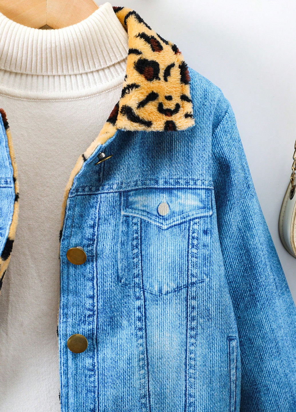 Куртка-рубашка SHEIN (316137467)