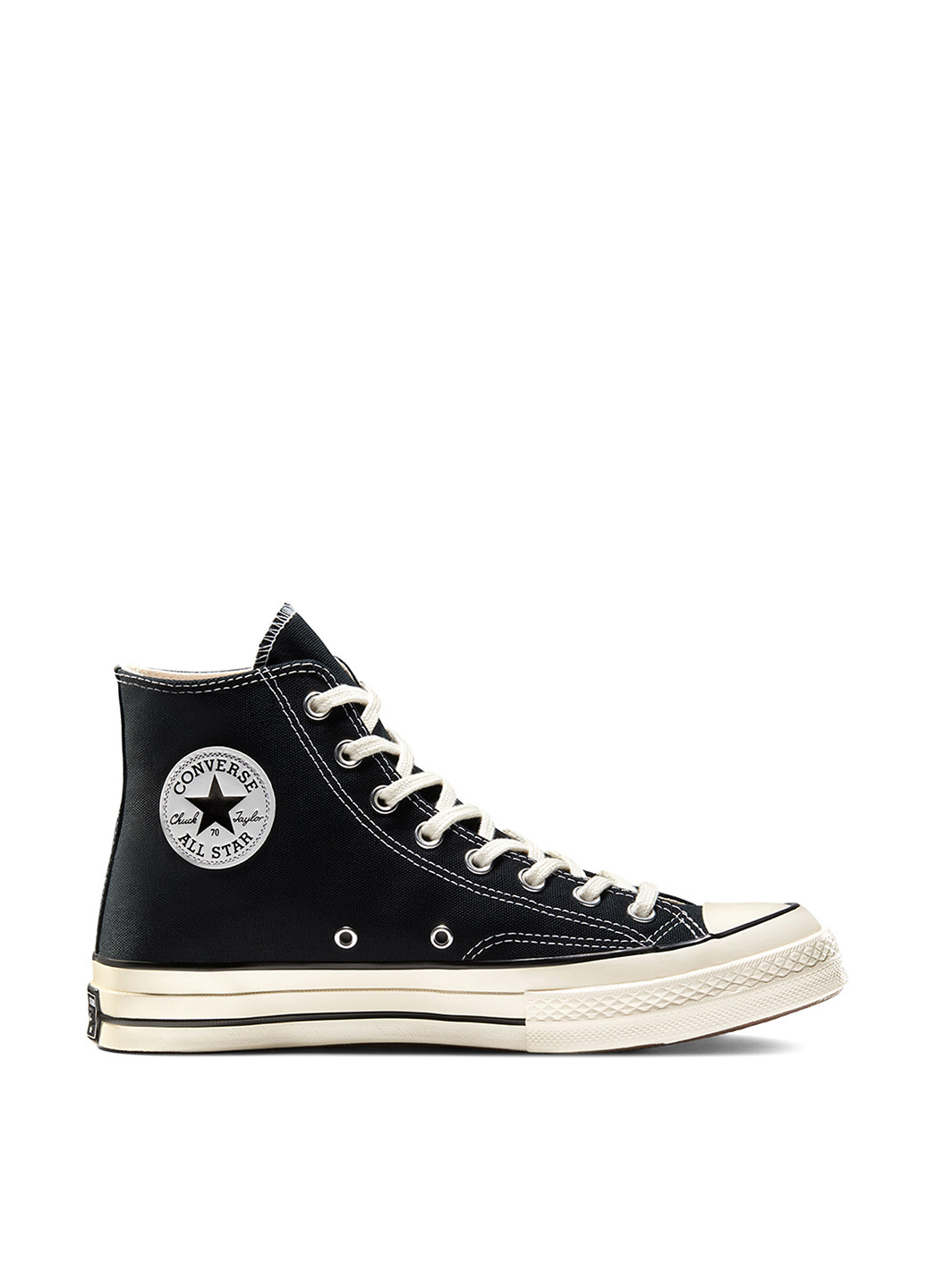 Черные кеды Converse с логотипом, люверсы