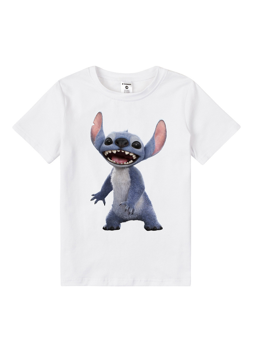 Белая летняя футболка Garnamama