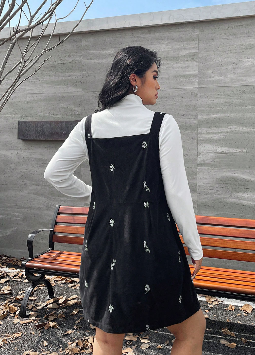 Демисезонный женский платье SHEIN в цветочек