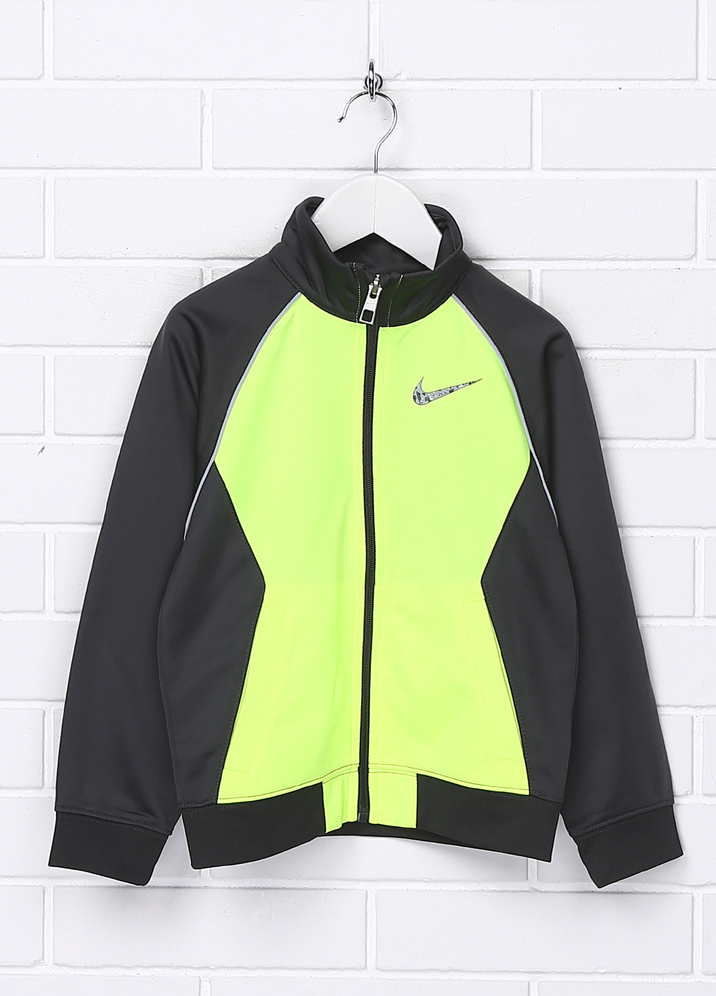 Темно-сіра демісезонна куртка Nike