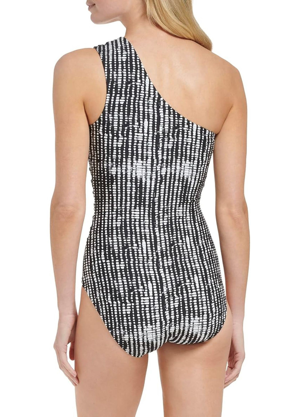 Черный демисезонный купальник слитный Calvin Klein