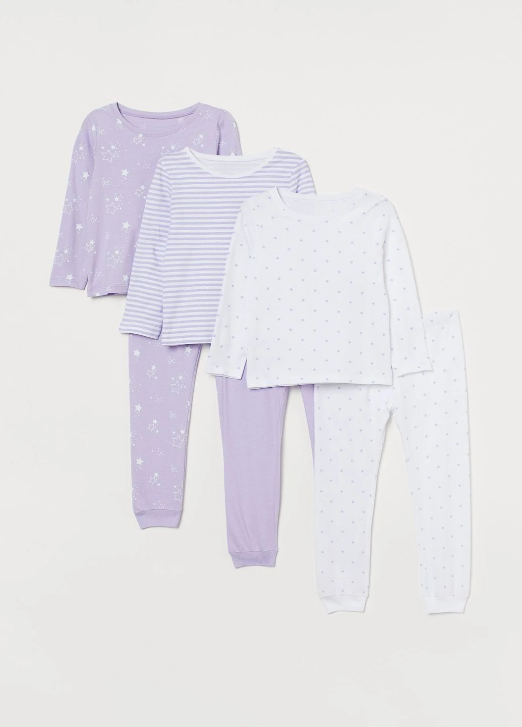 Комбинированные джинсовые демисезонные брюки H&M
