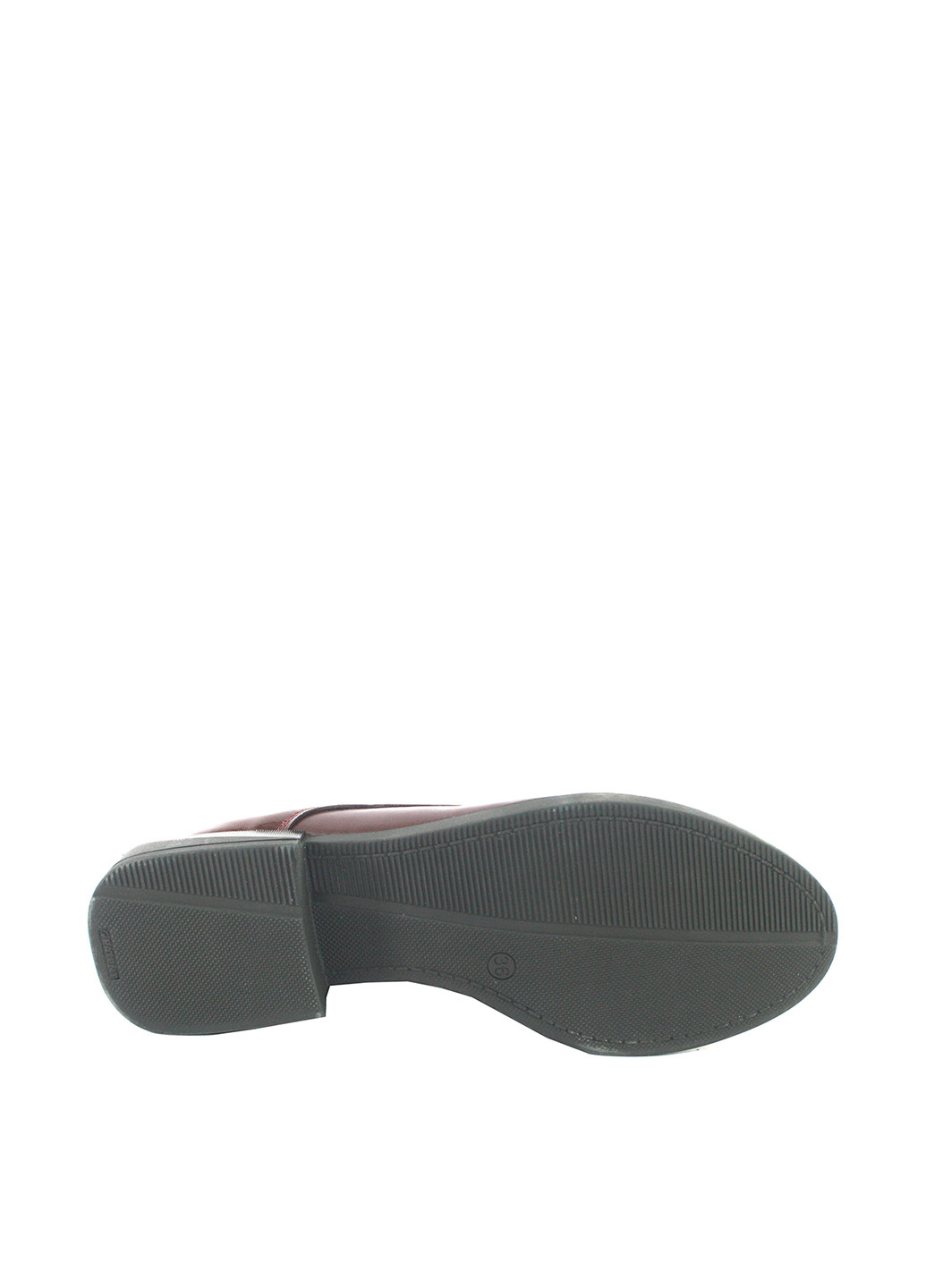 Mila Туфли дерби бордовый з натуральная кожа, — демисезон (355679798)