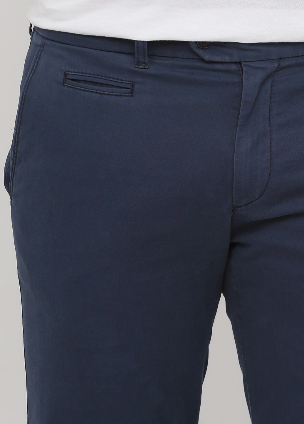 Темно-синие кэжуал демисезонные чиносы брюки Lagrand