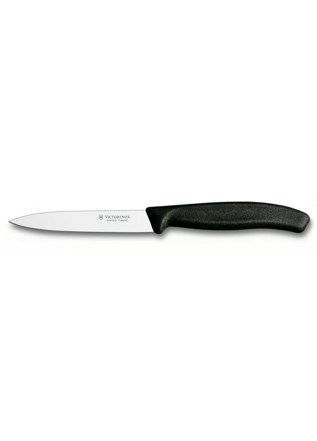 Кухонный нож SwissClassic для нарезки 10 см, черный (6.7703) Victorinox (251777902)