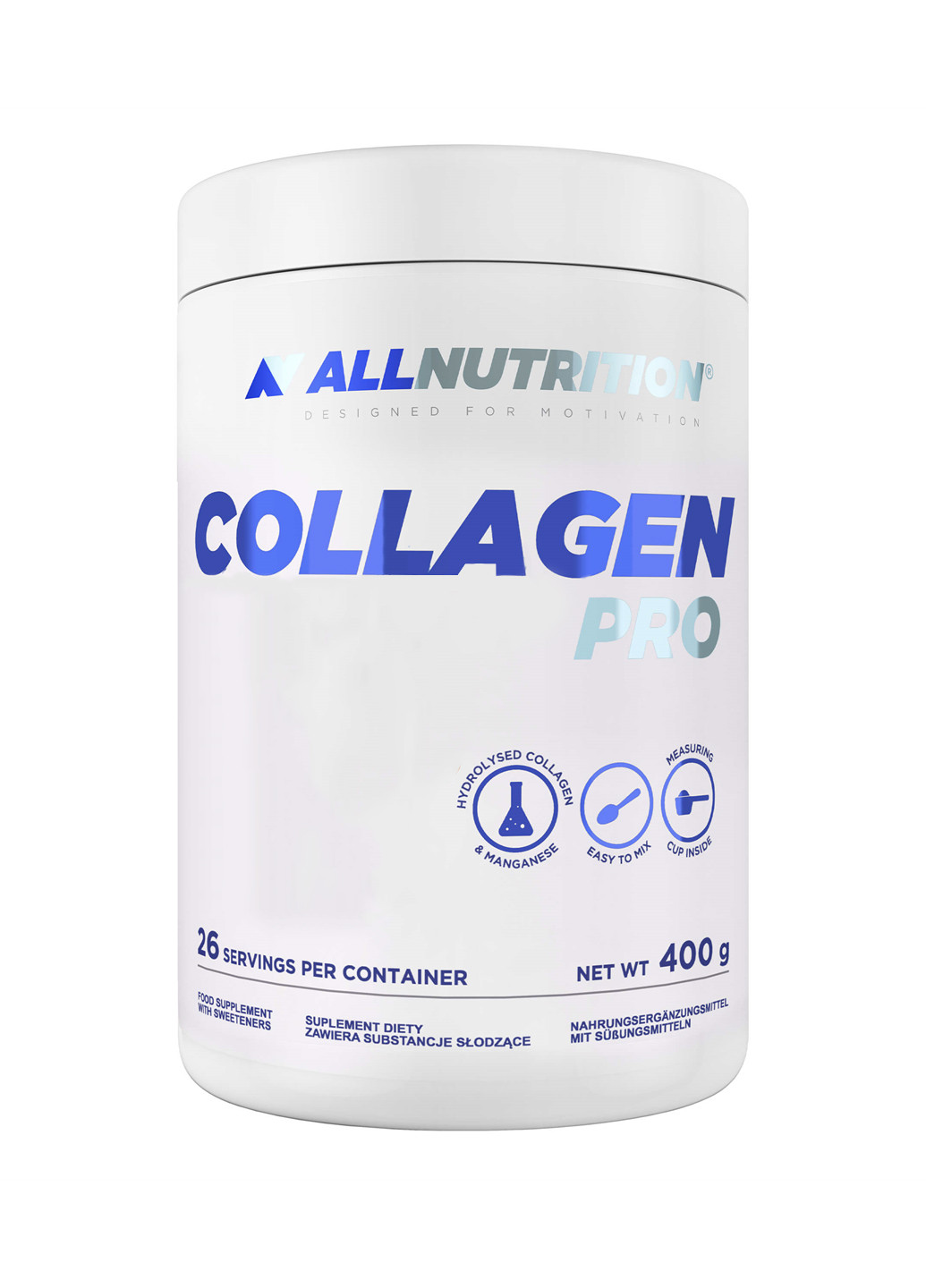Коллаген для суставов и связок Collagen Pro - 400g Strawberry ] Allnutrition (240066450)