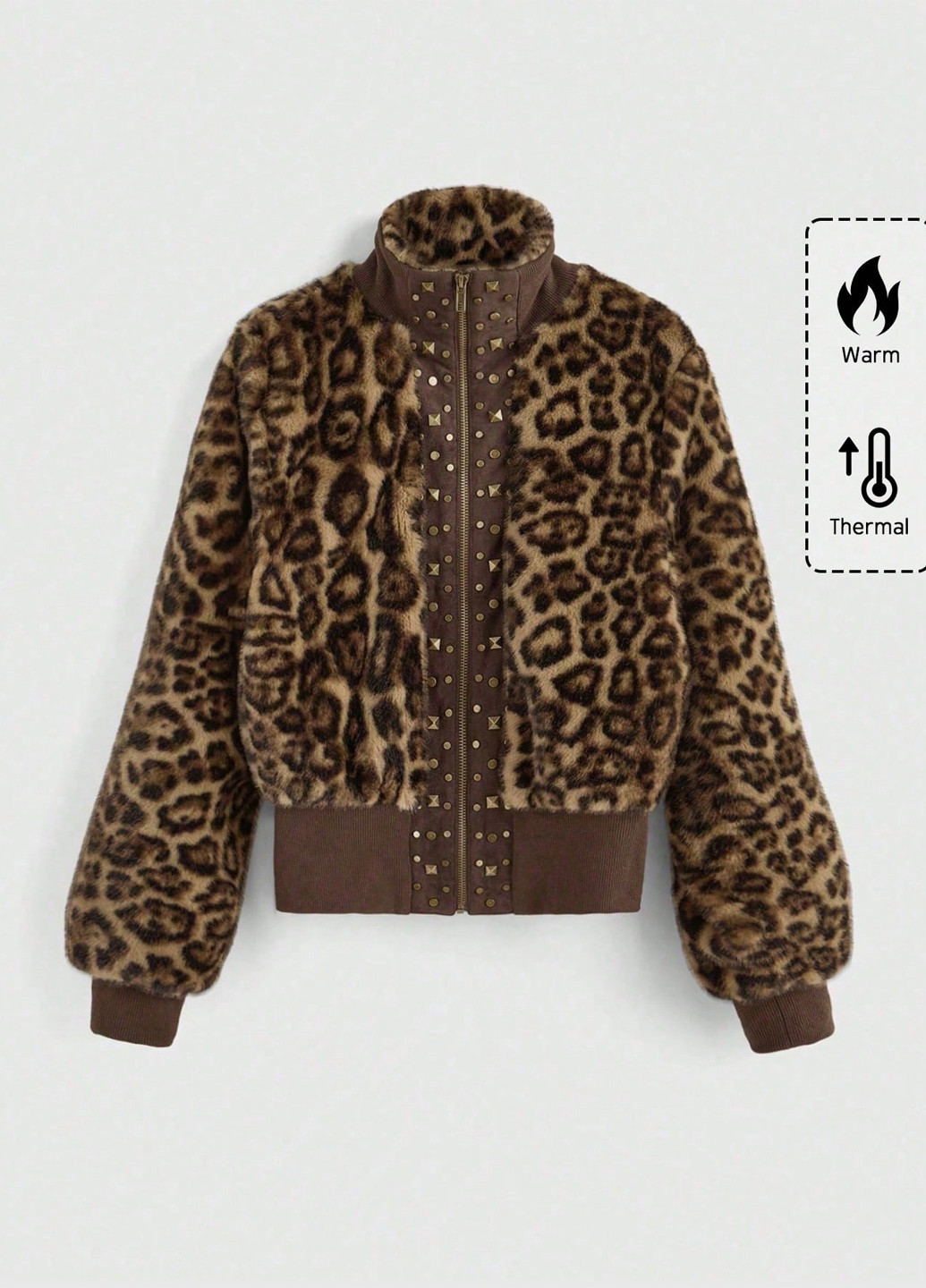 Комбінована демісезонна куртка SHEIN