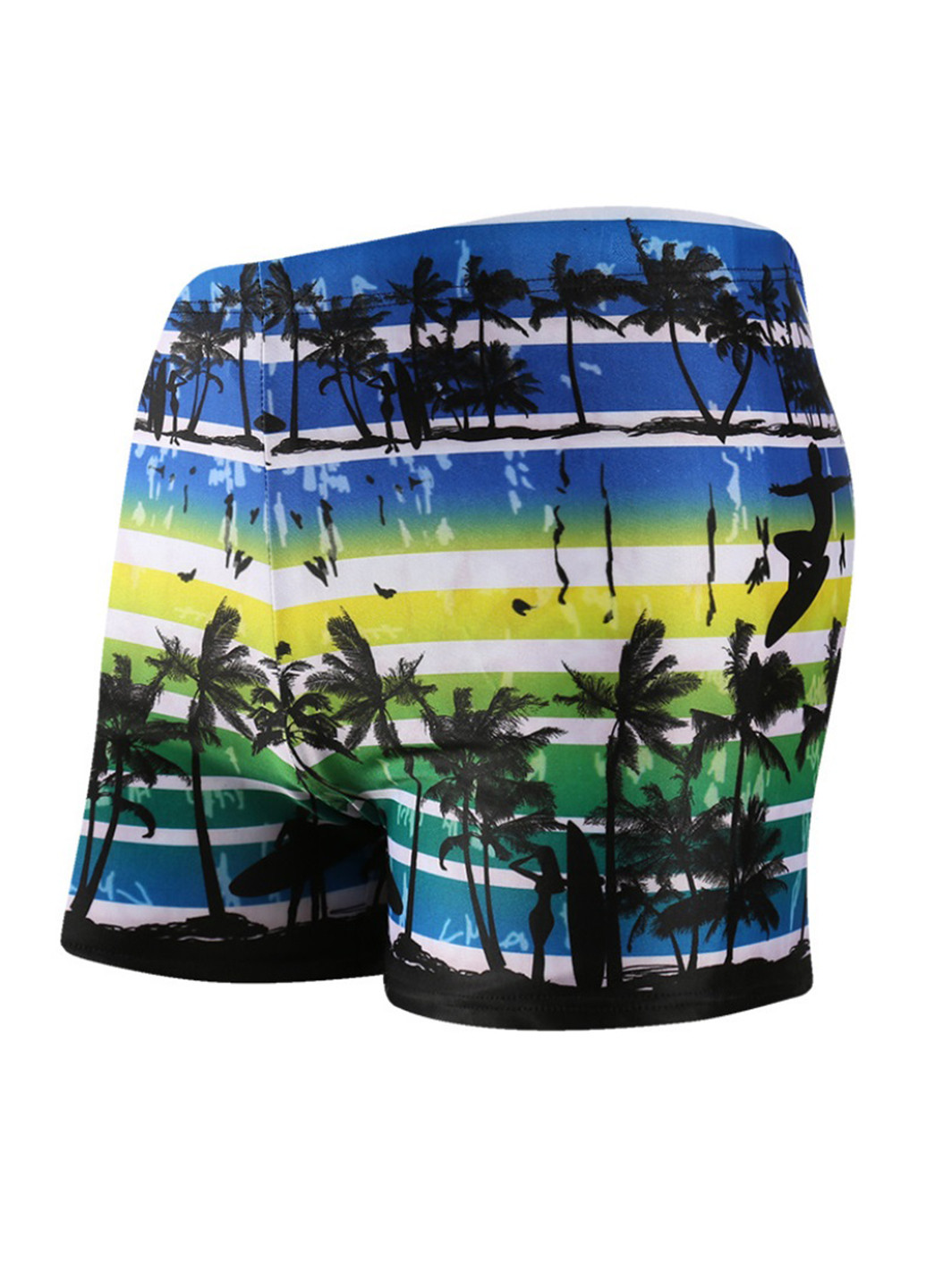 Мужские комбинированные пляжные плавки шорты Hexing