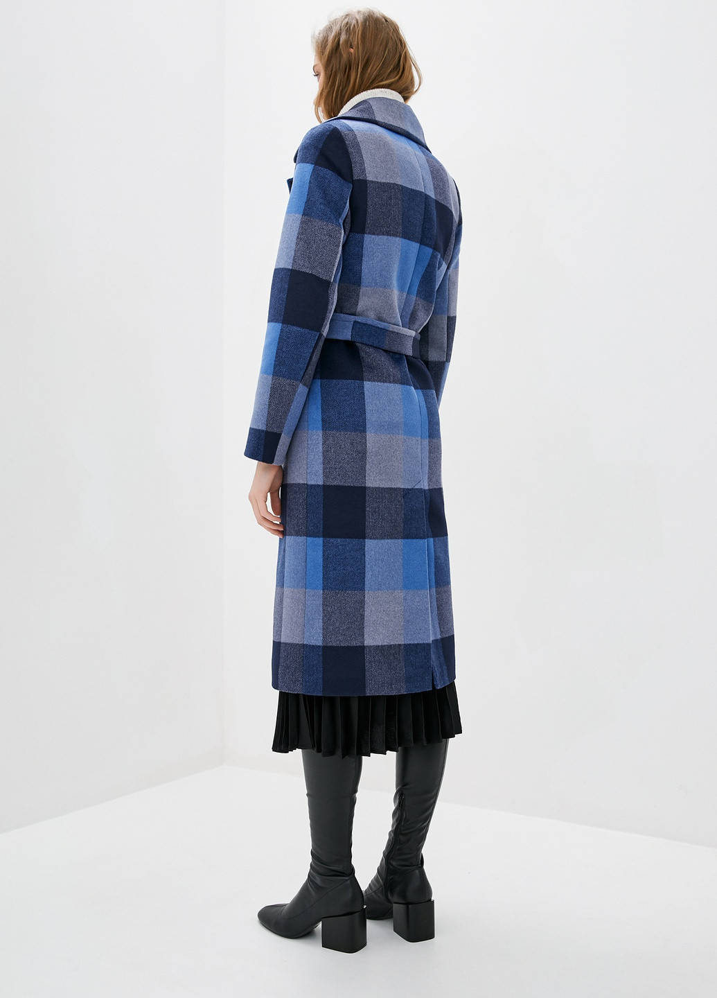 Синє демісезонне Пальто демісезонне 1795BU DANNA