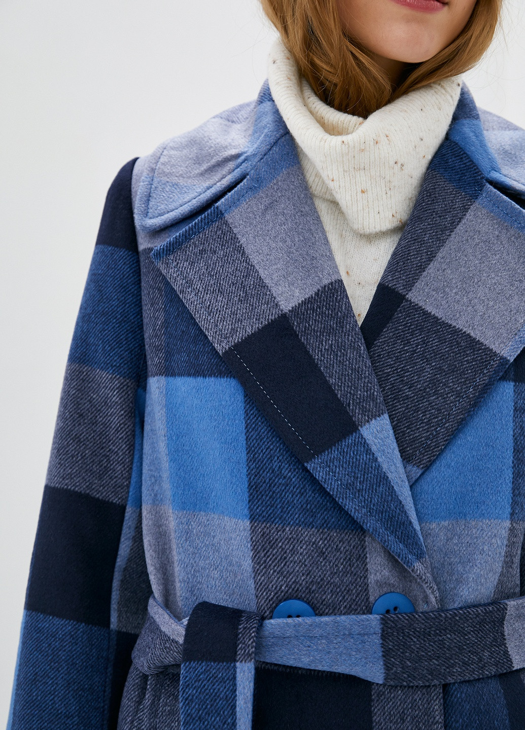 Синє демісезонне Пальто демісезонне 1795BU DANNA