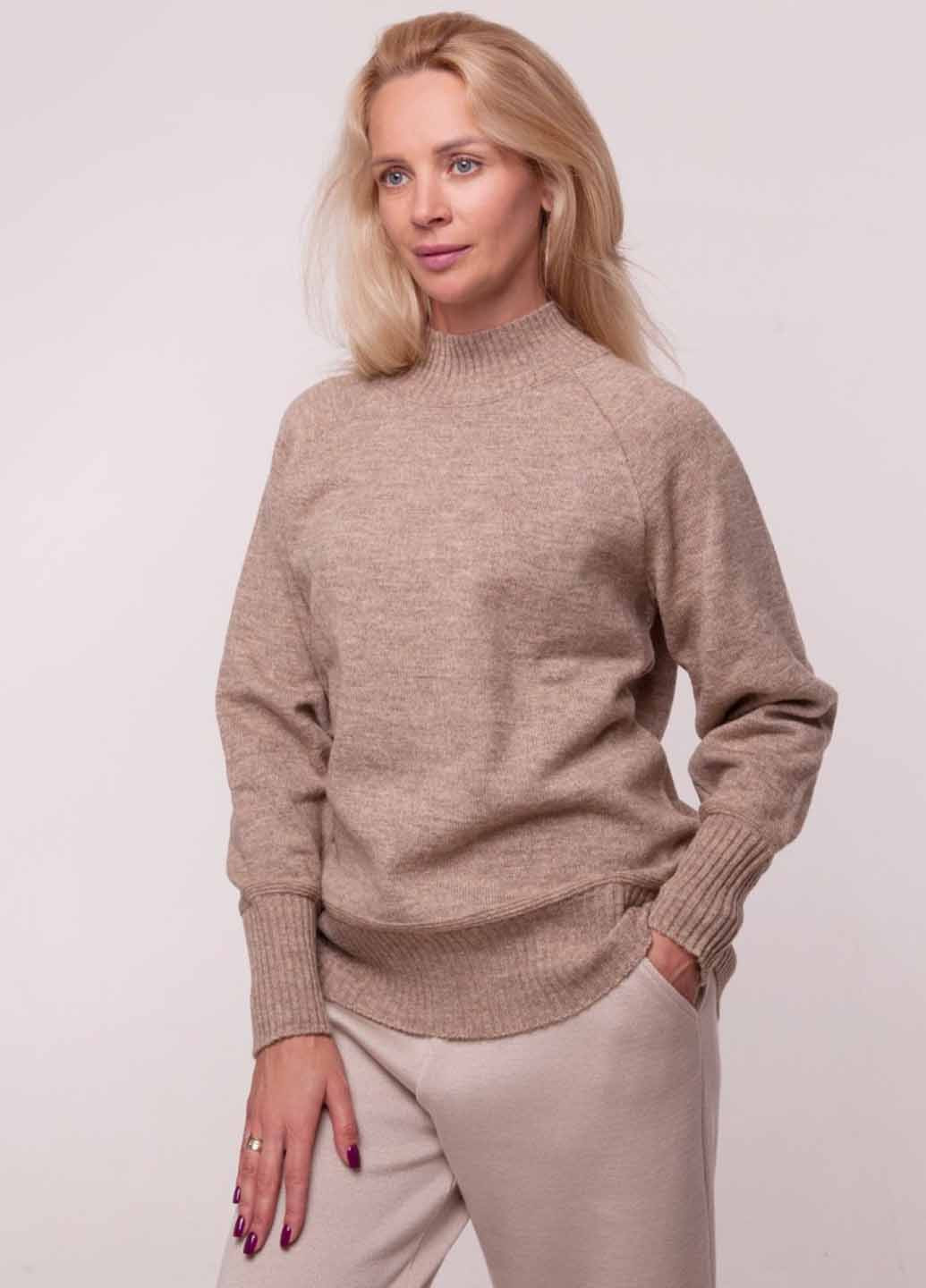 Кофейный демисезонный джемпер джемпер Fashion