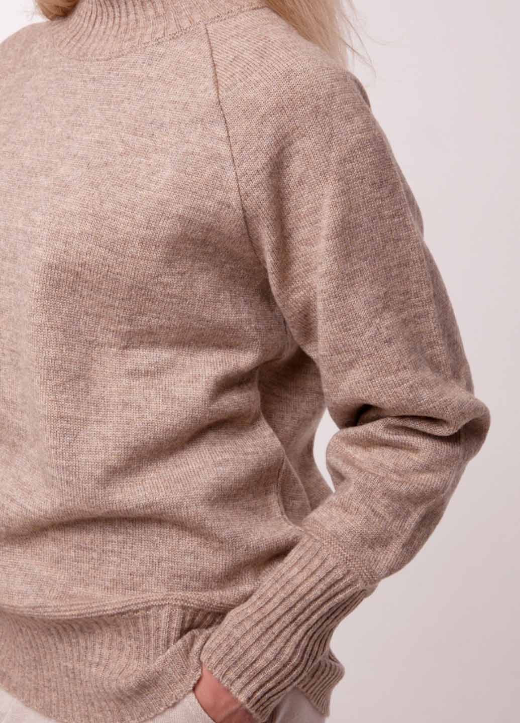 Кофейный демисезонный джемпер джемпер Fashion