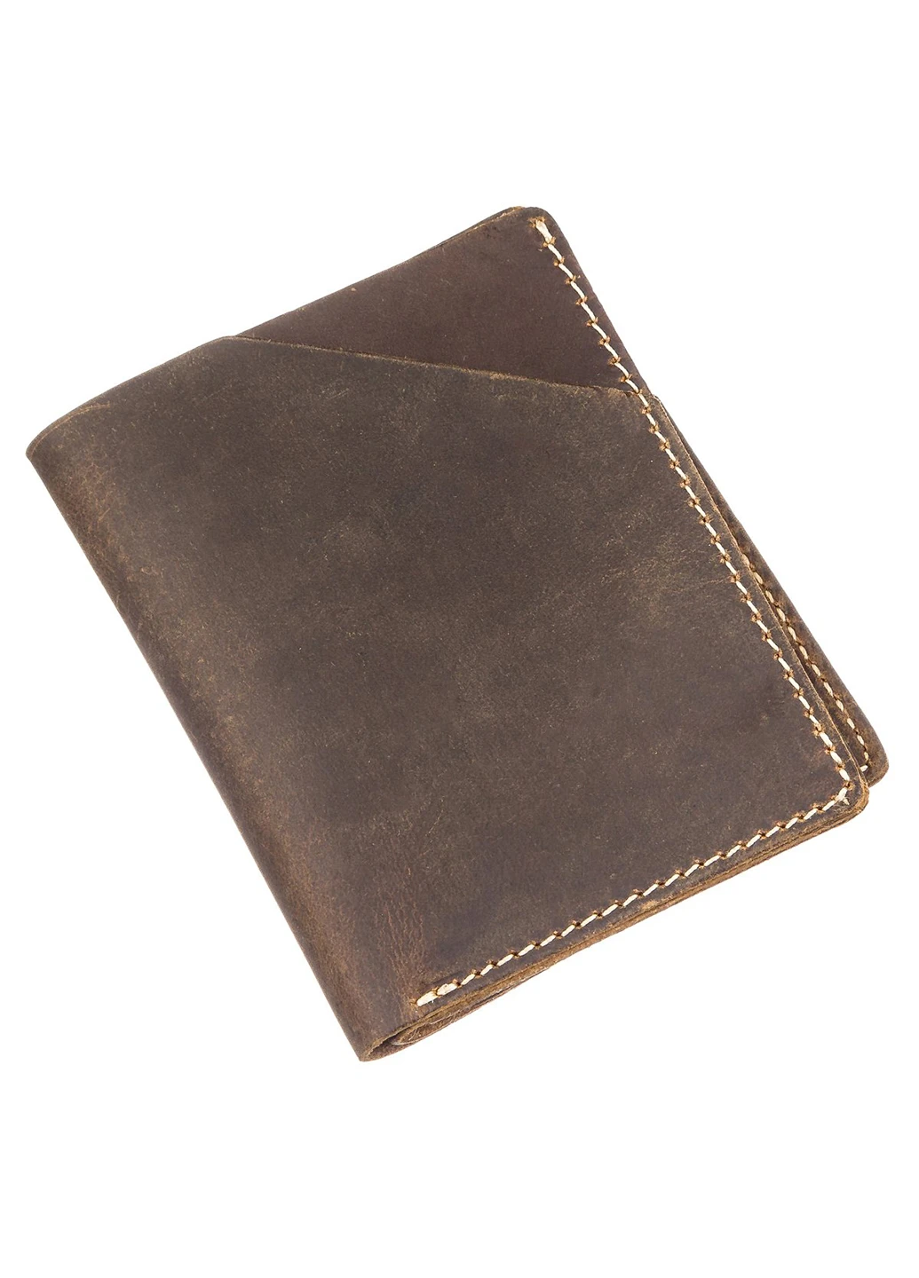 Шкіряний гаманець 8х9,5х0,5 см Vintage (253174632)