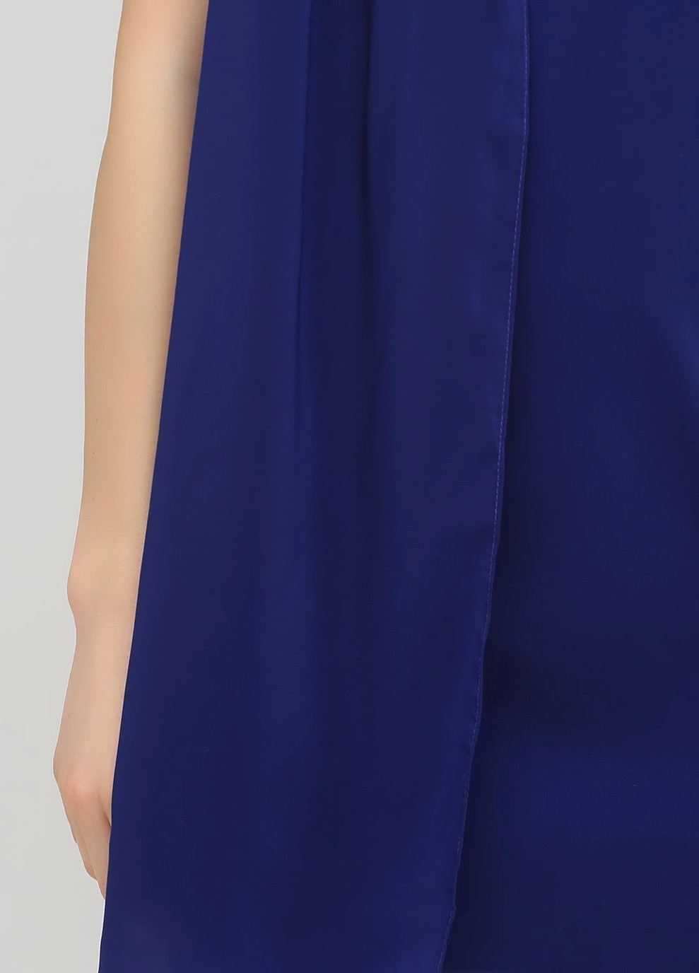 Синя коктейльна сукня однотонна AX Paris