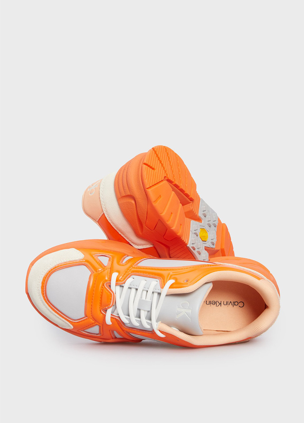 Кросівки Calvin Klein Jeans помаранчеві всесезони (328000871)