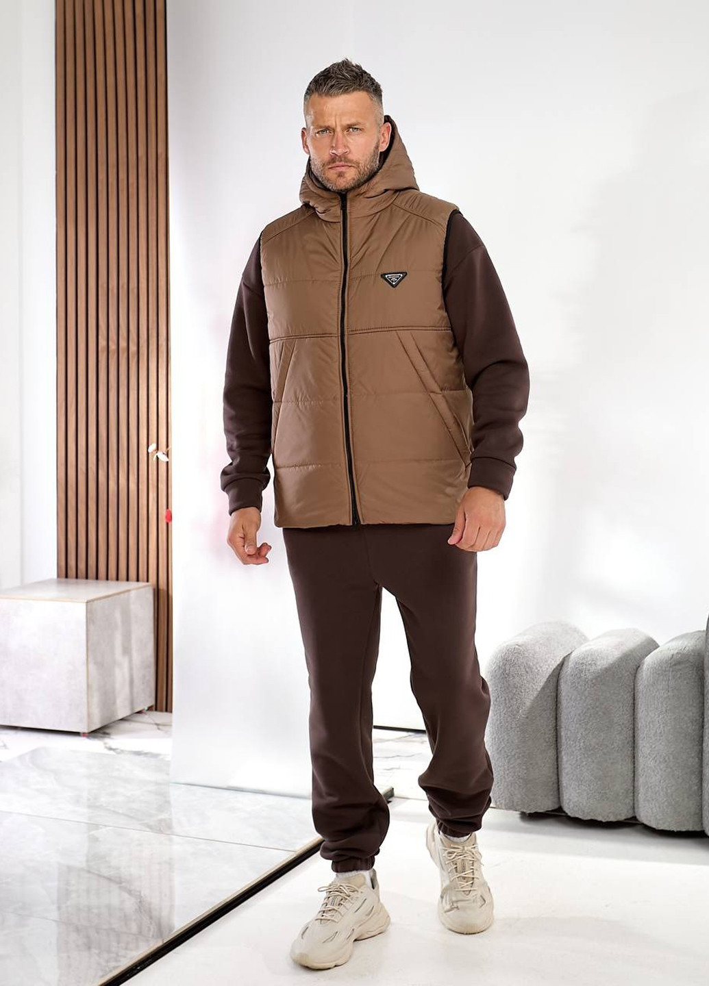 Костюм (жилет, худи, брюки) No Brand (365960055)