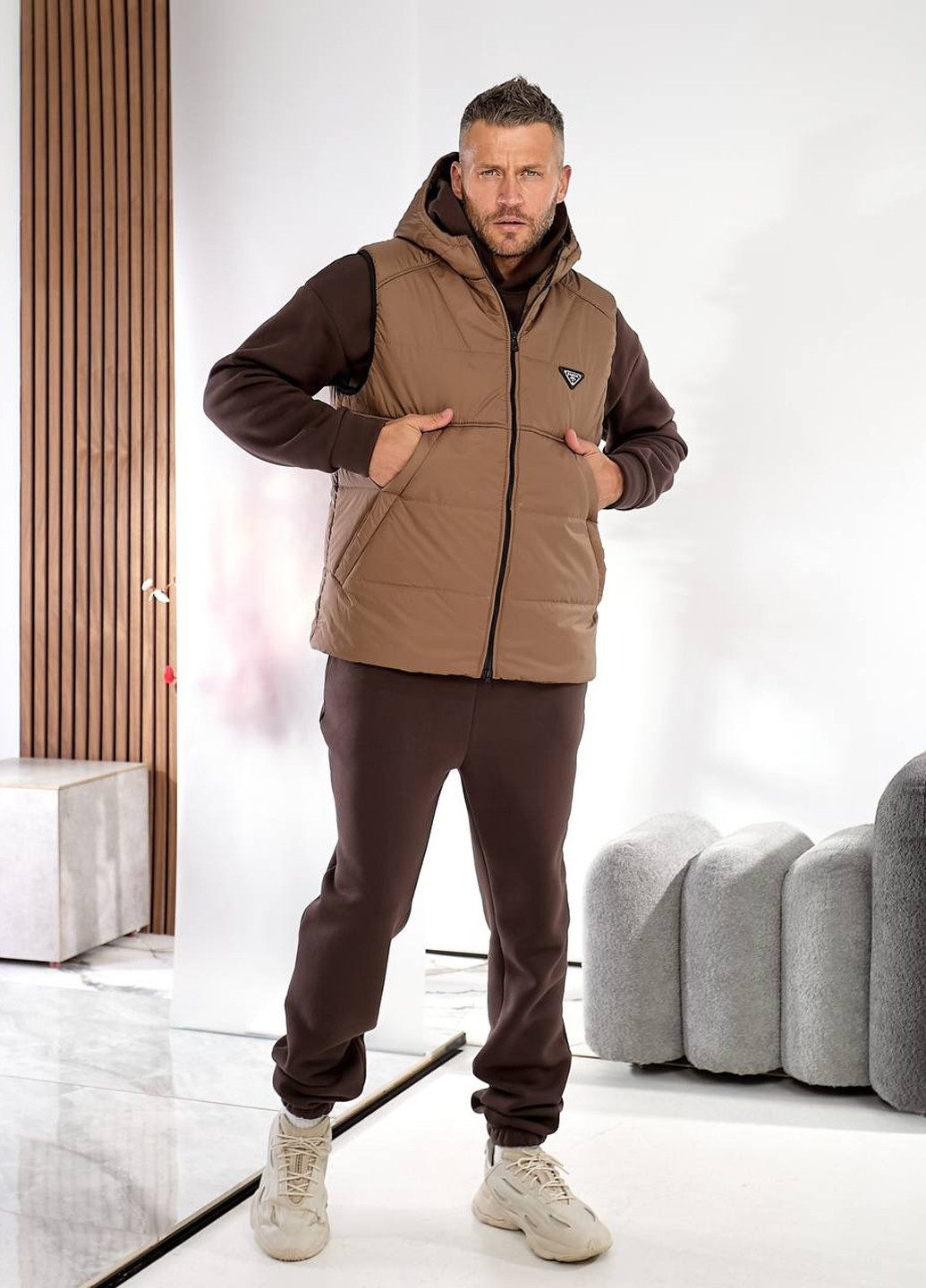 Костюм (жилет, худи, брюки) No Brand (365960055)